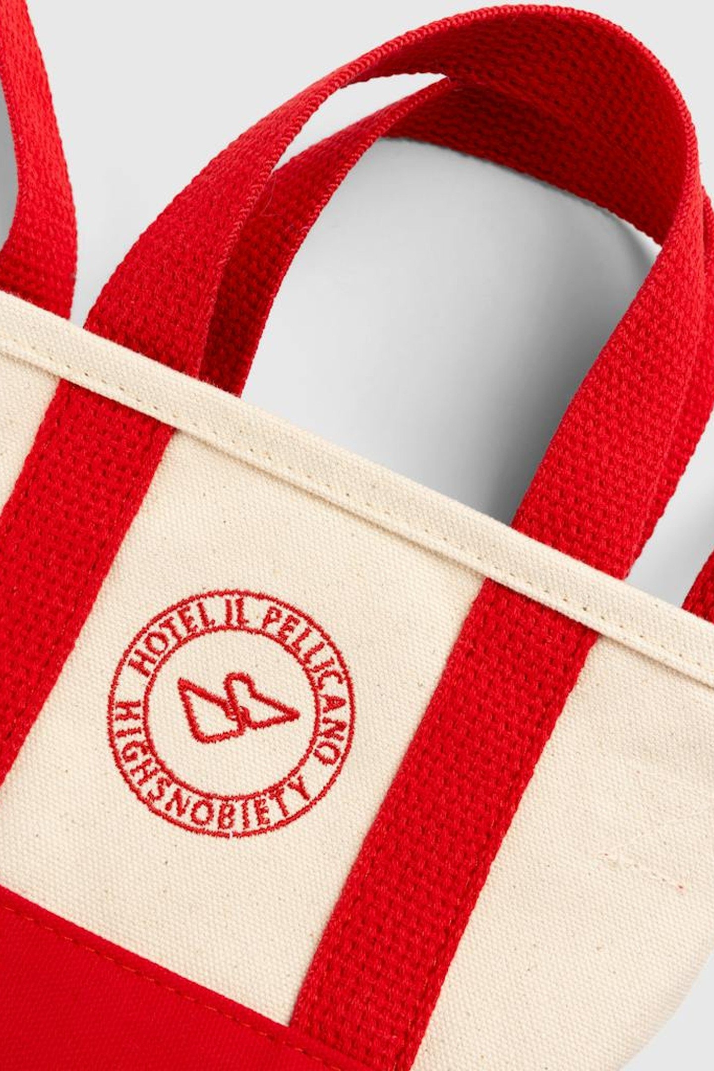 IL PELLICANO X HIGHSNOBIETY – MINI CANVAS TOTE BAG 4
