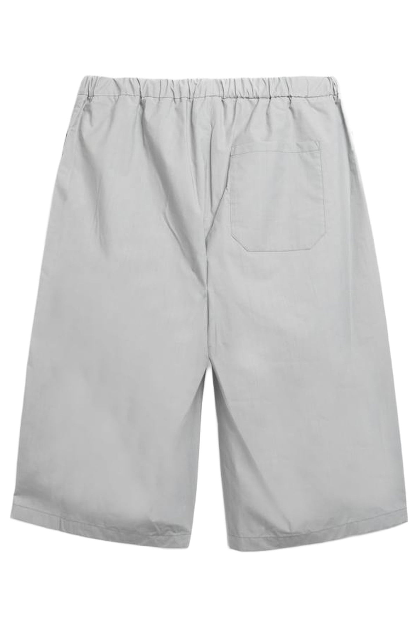 RIER – POPELINE BERMUDA SHORTS GREY 2