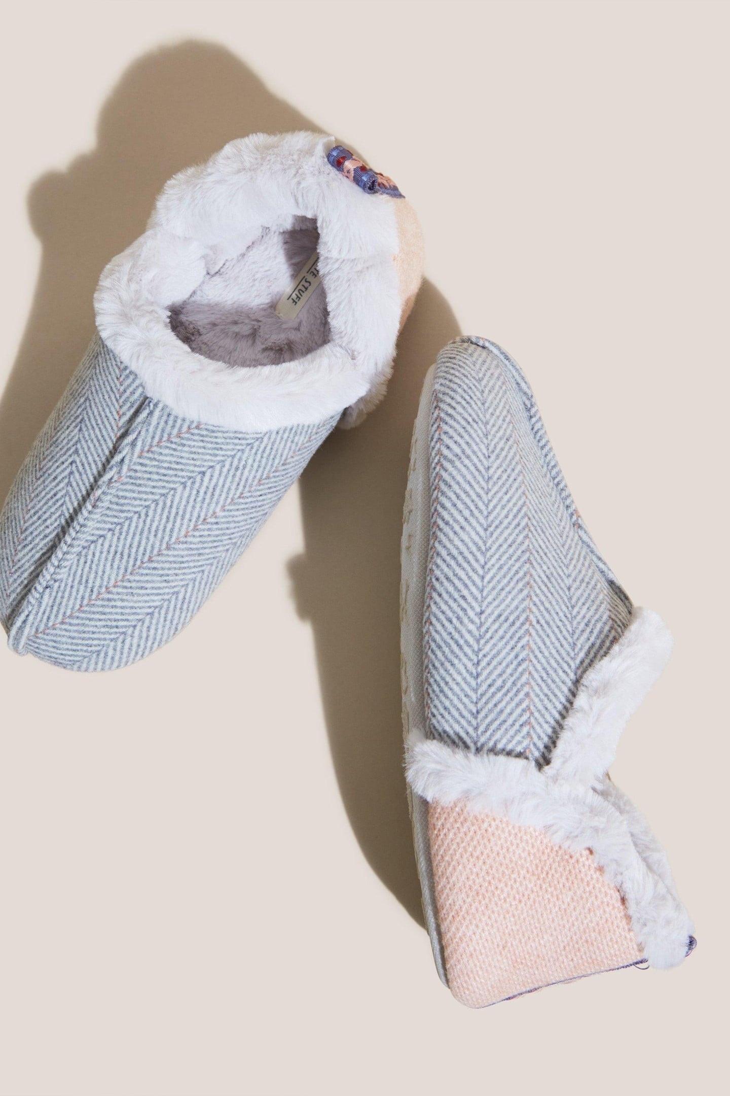 REYA HERRINGBONE CLOSED BACK GREY MULTI 1