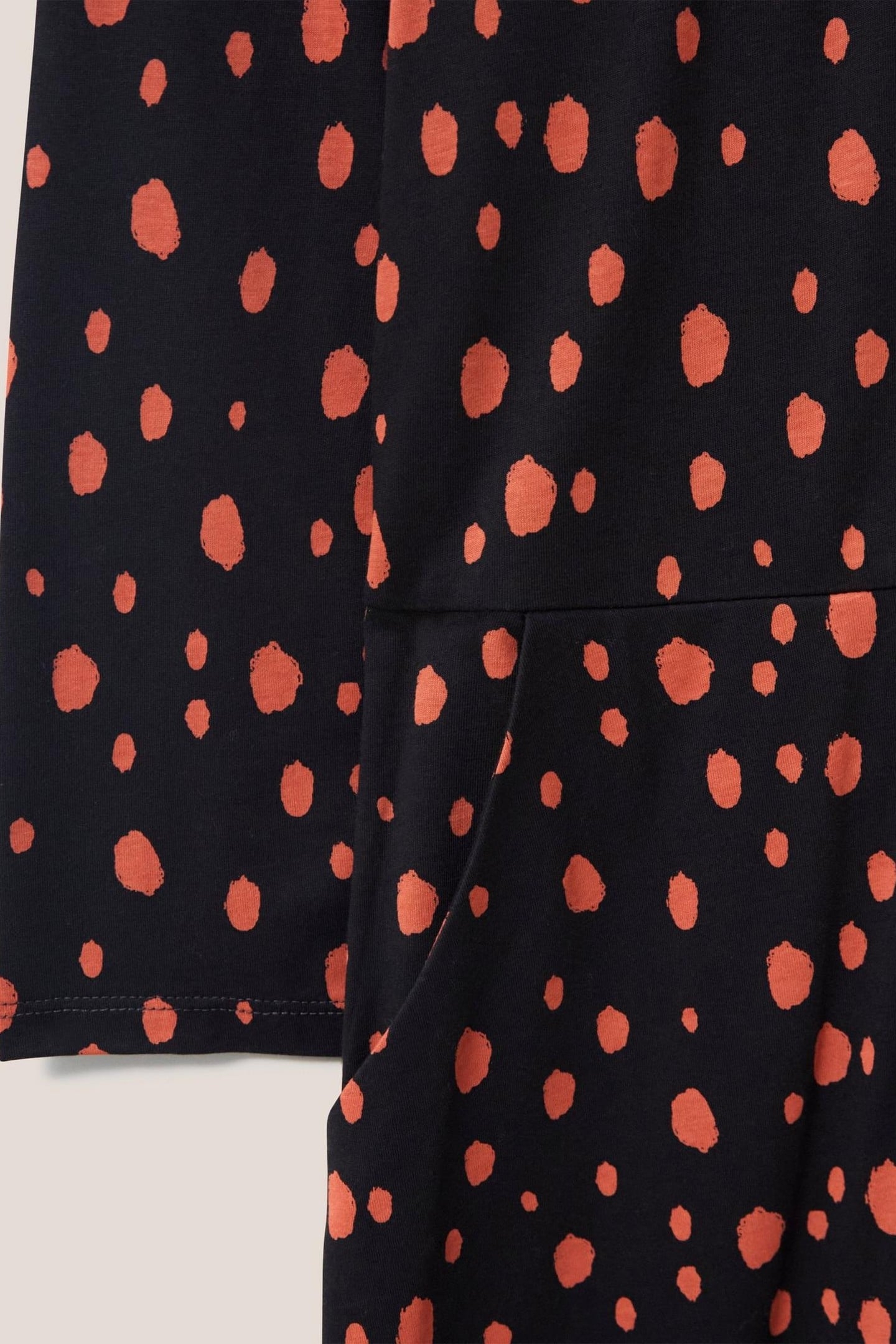 RUA JERSEY SHIRT DRESS PINK MULTI 4