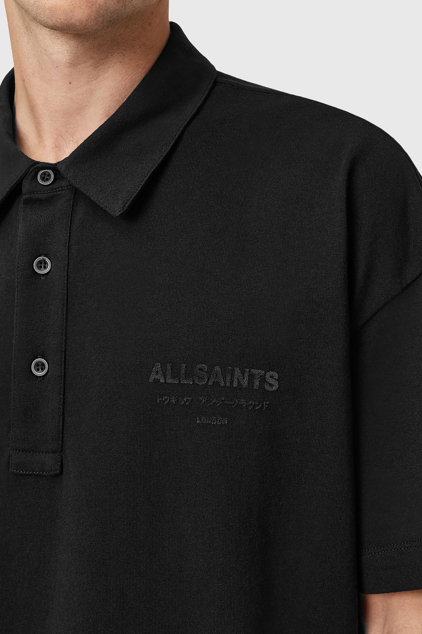 XANDER SS POLO JET BLACK 7