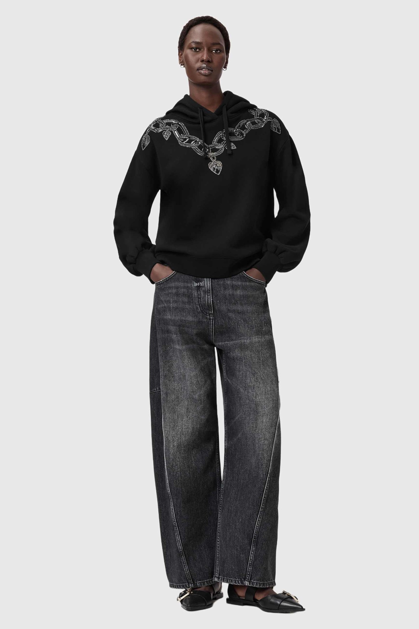 DRIP TALON HOODY BLACK 2