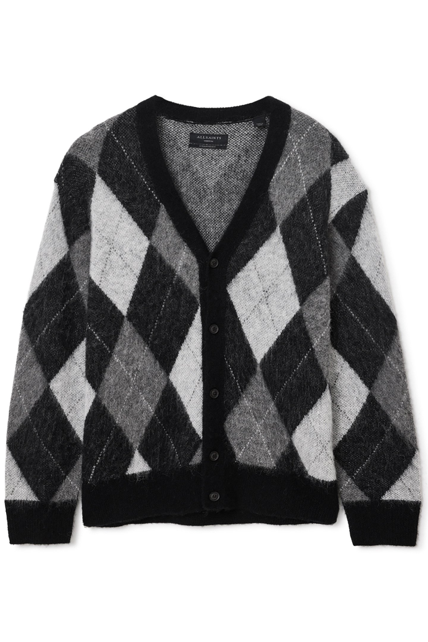 BOWER CARDIGAN BLACK/WHITE 6