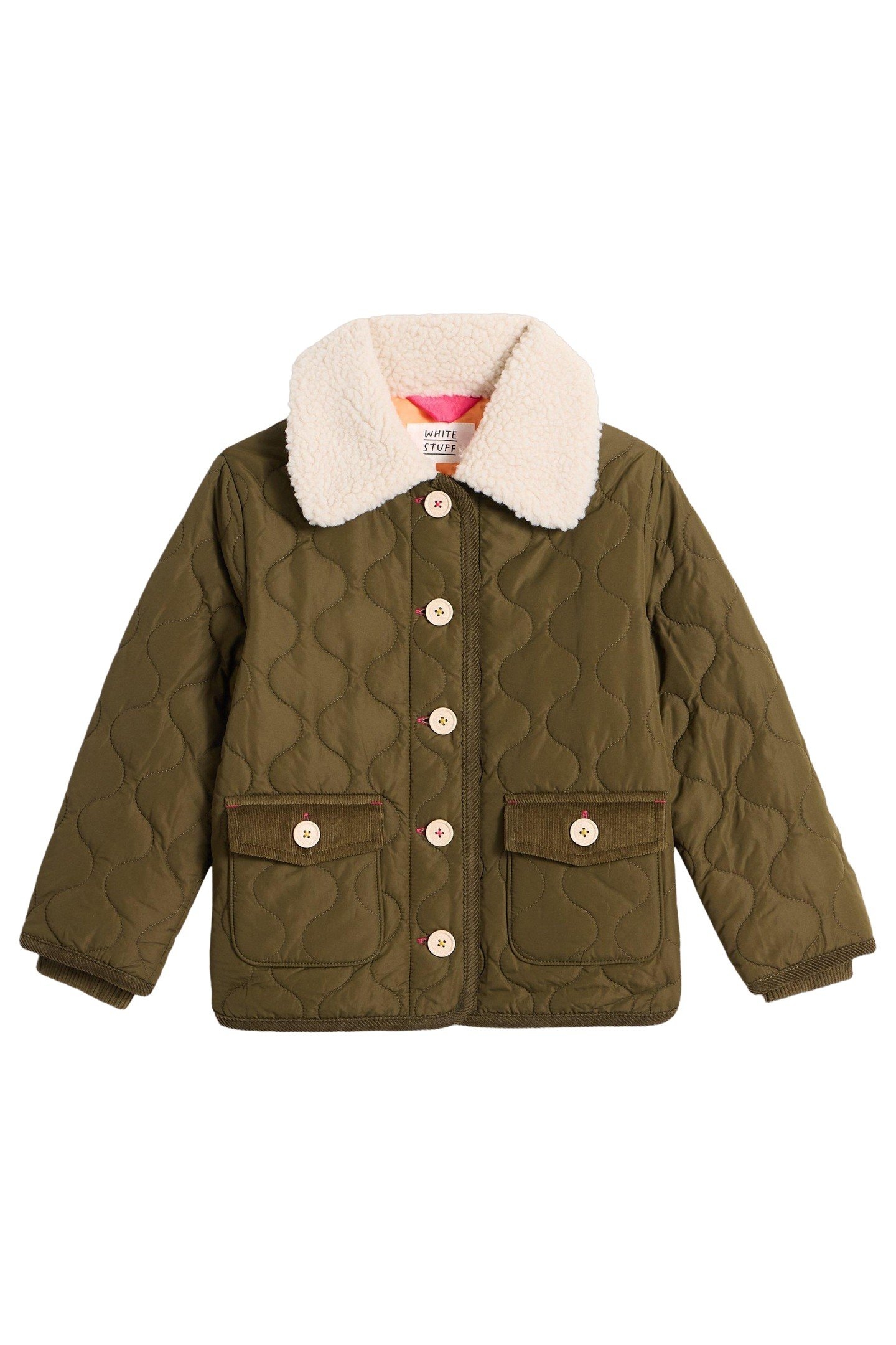 QUILTED JACKET KHAKI GREEN 1