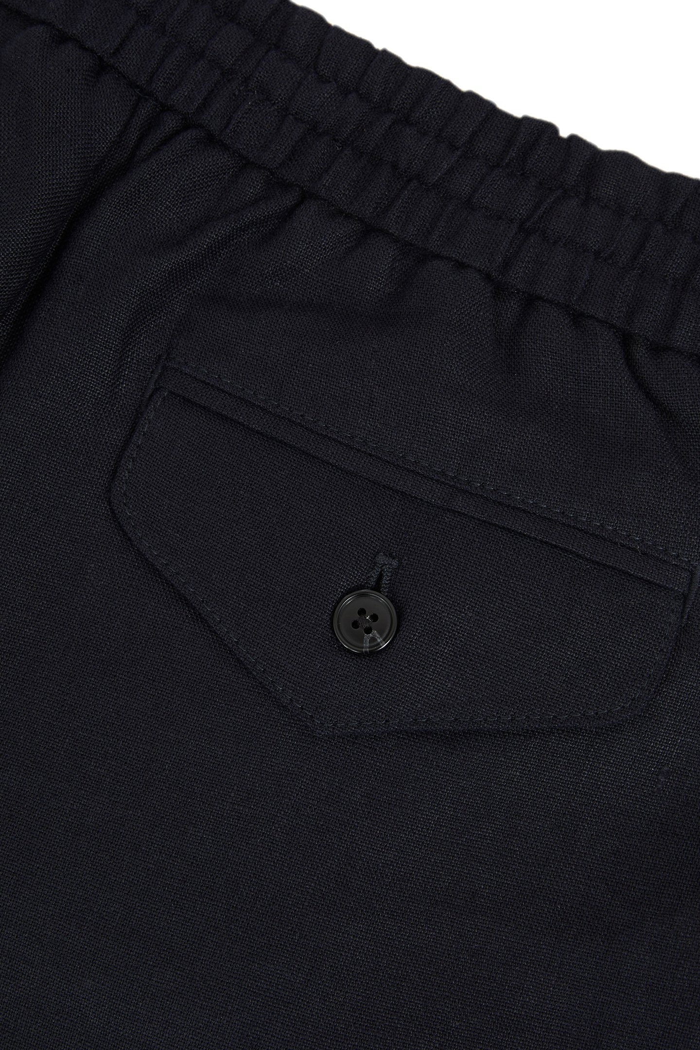 RELAXED LINEN DRAWSTRING TROUSER NAVY 6