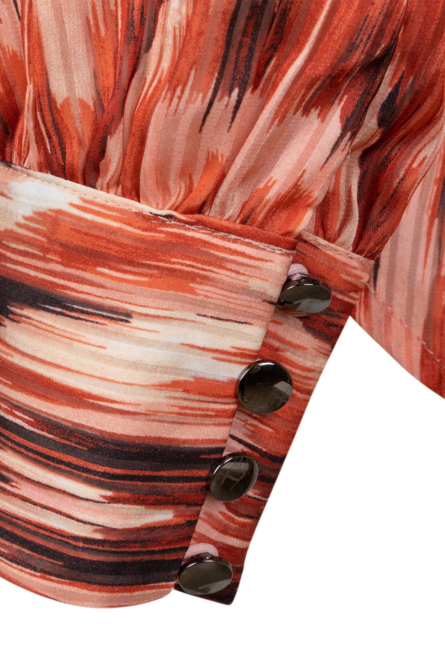 BLOUSE COL ETHNIC SKINS PRINT 8