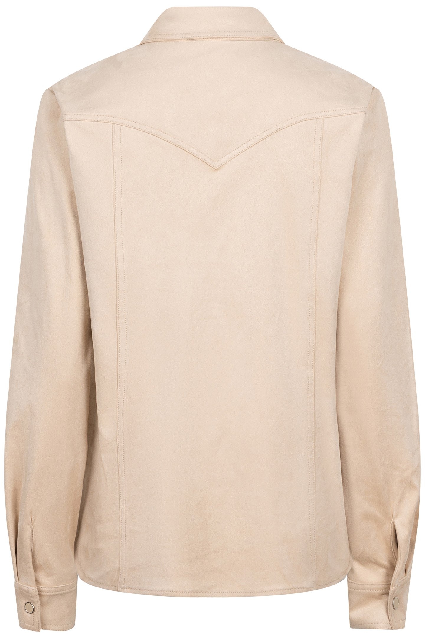 BLOUSE SUEDINE SAND 6