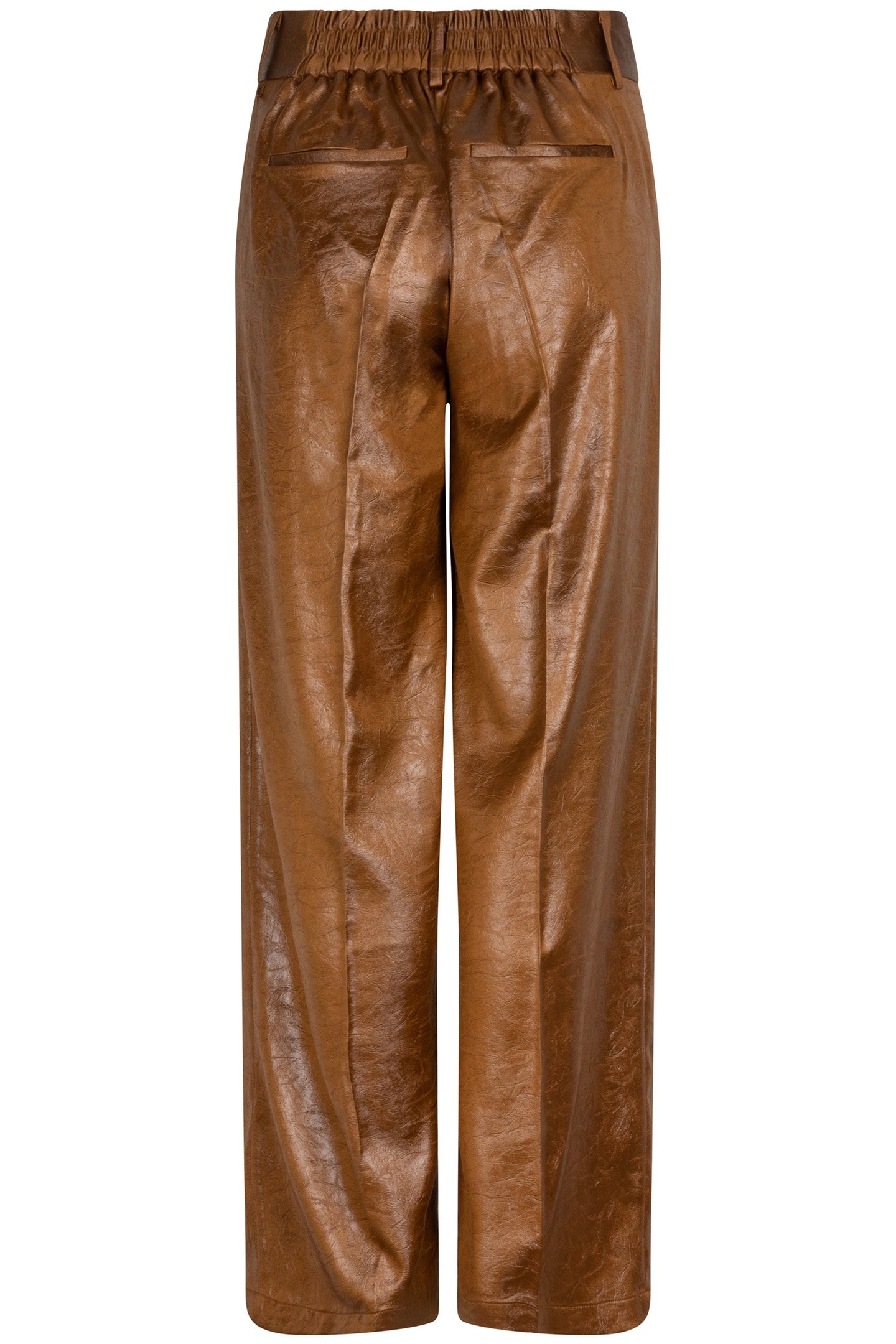 TROUSERS METALLIC EM BRANDY 5