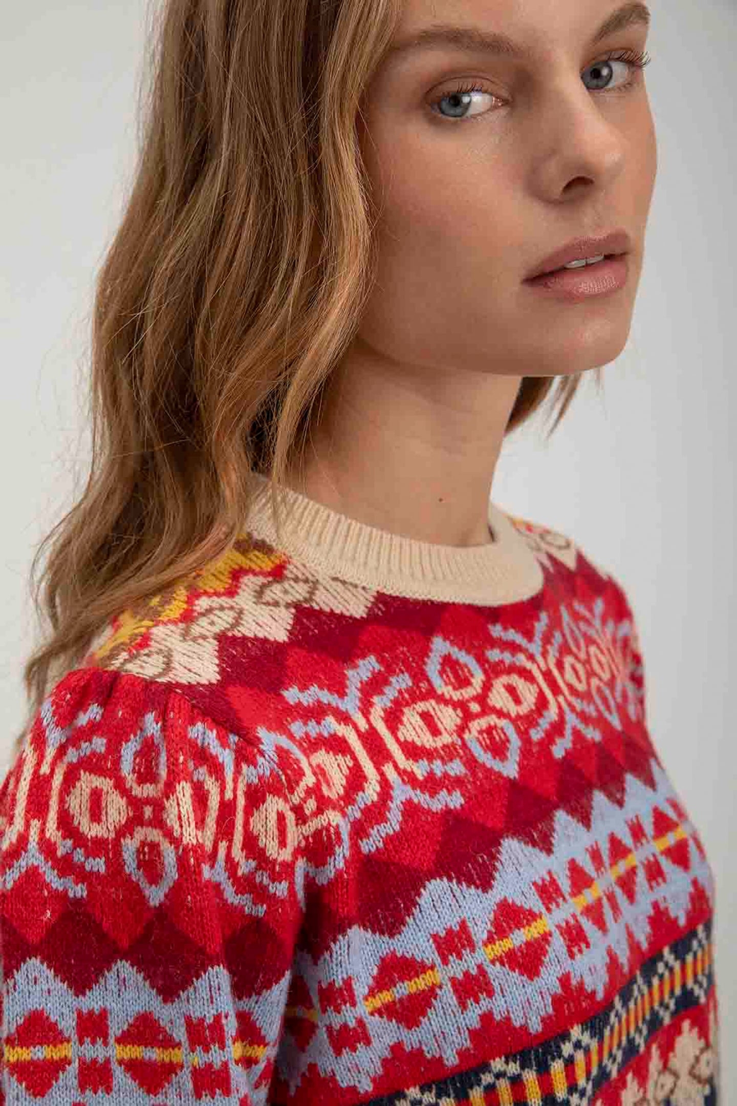 SJUUL SWEATER MULTI COLOURS LIGHT STRIPE 4