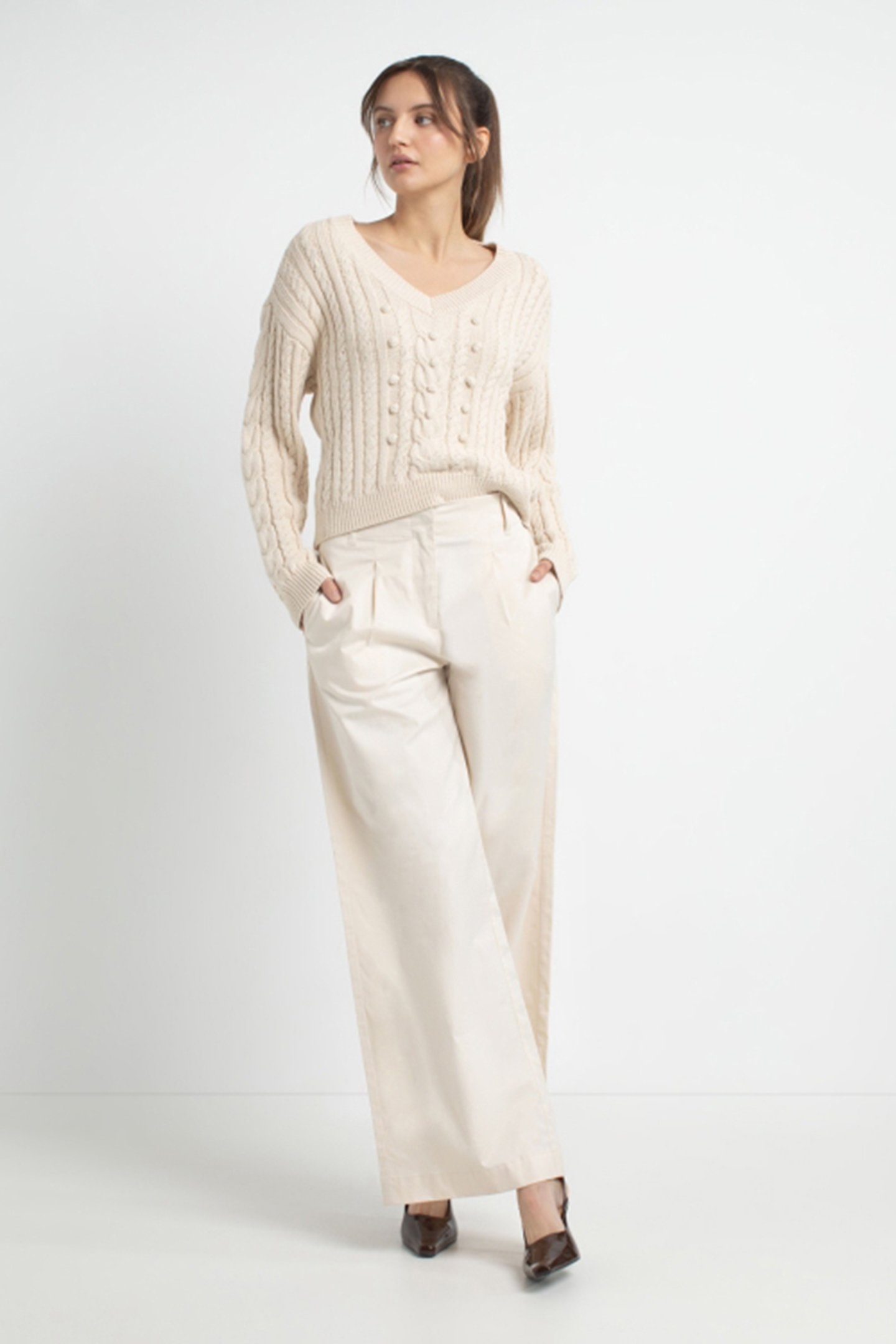 JASPER SWEATER SAND 2