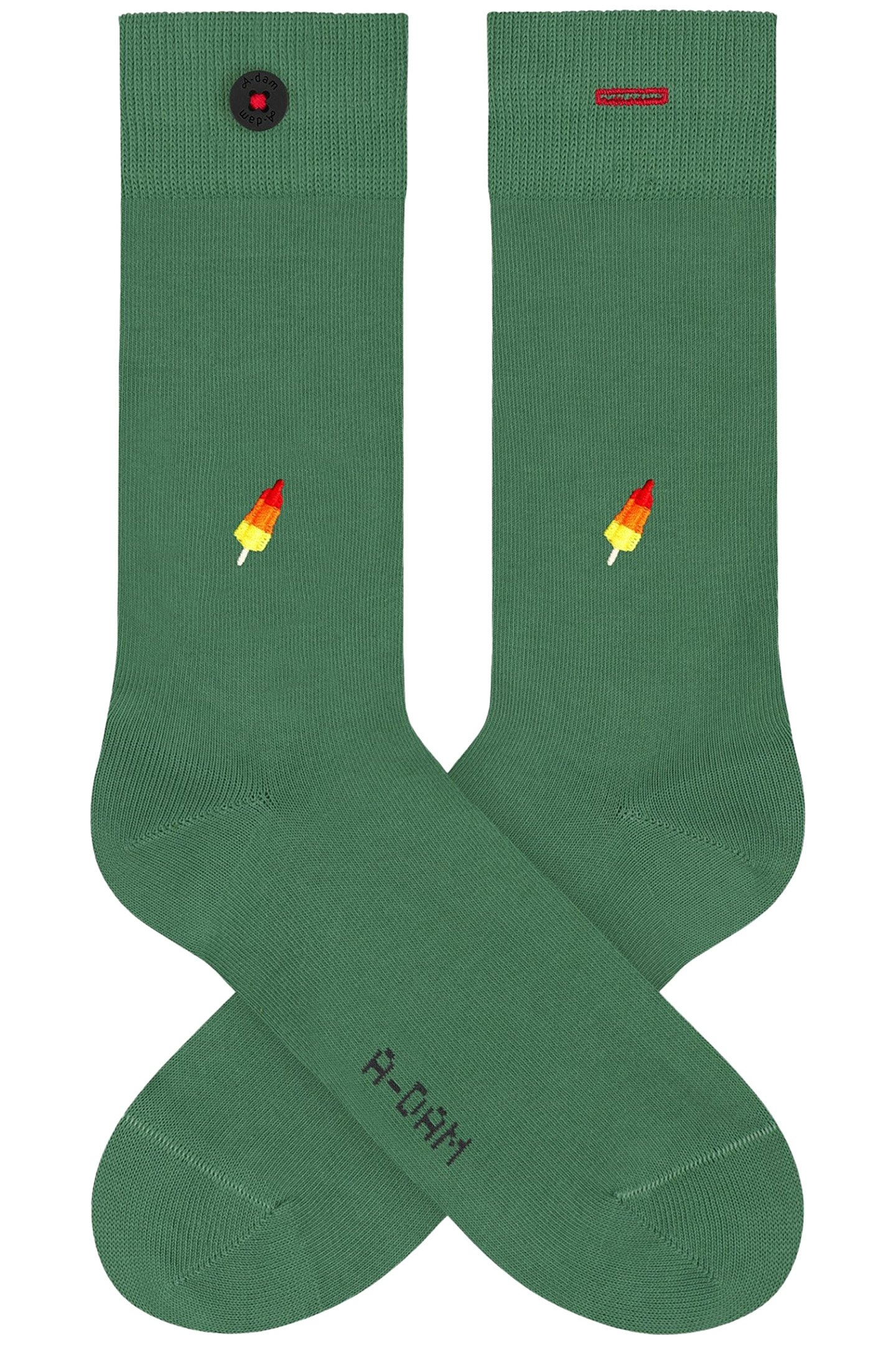 UNISEX A-DAM 4-PACK CASUAL SOCKS MULTICOLOR 4