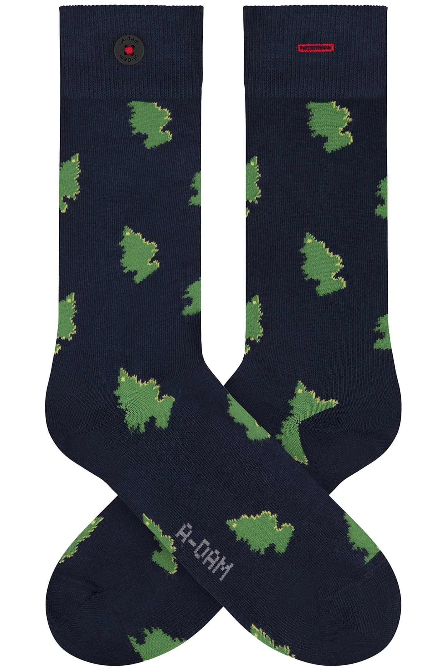 UNISEX A-DAM 4-PACK CASUAL SOCKS MULTICOLOR 2