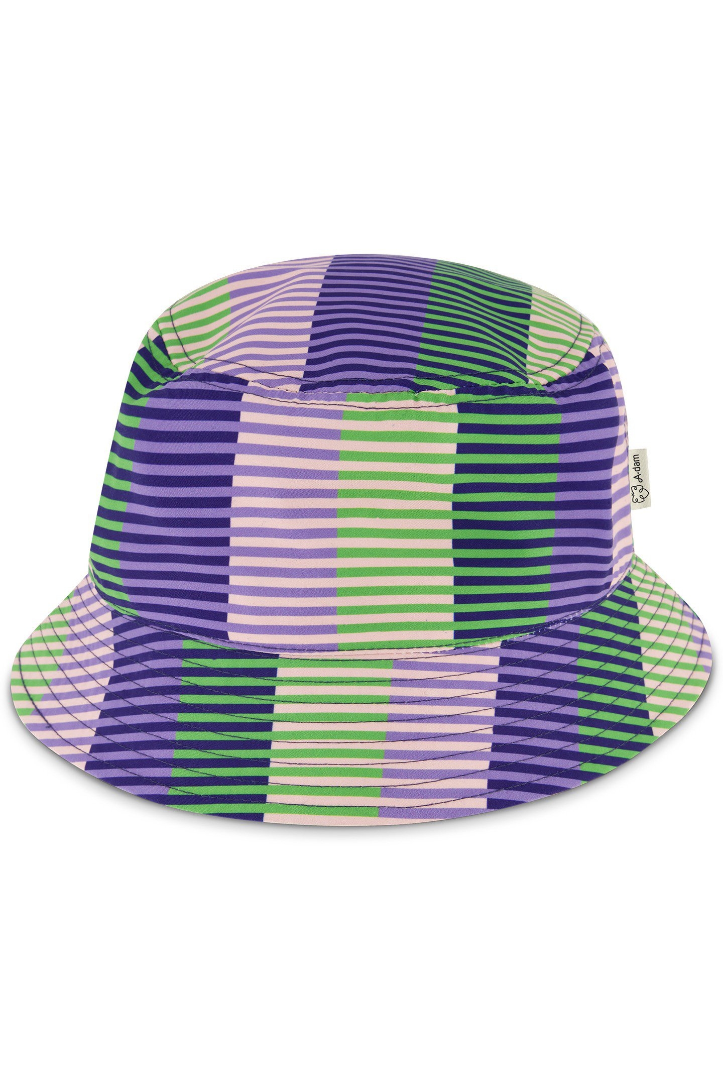 UNISEX BUCKET HAT DIFUZED STRIPE LIGHT LILAC 1