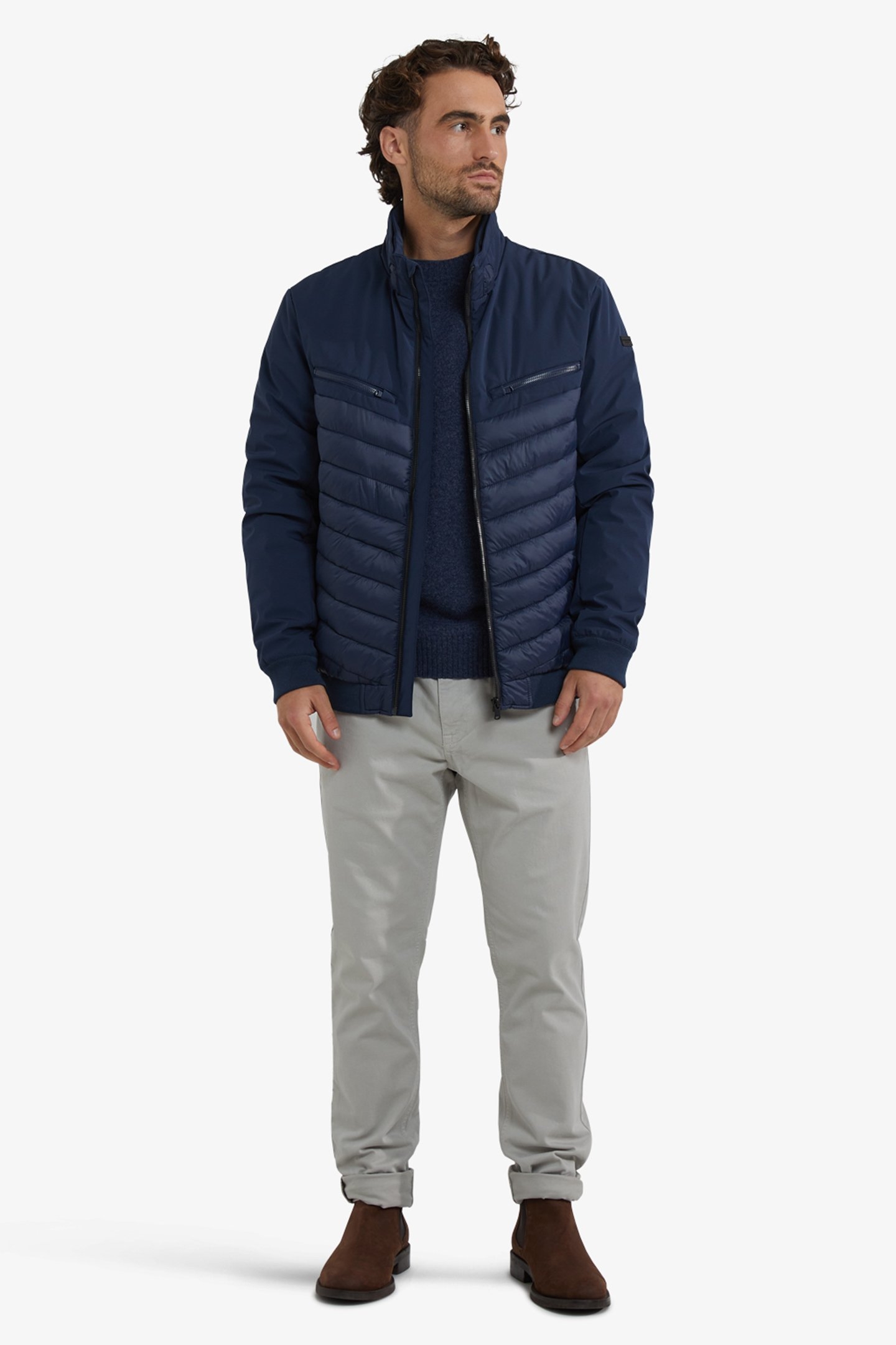 HYBRID JACKET NAVY 2