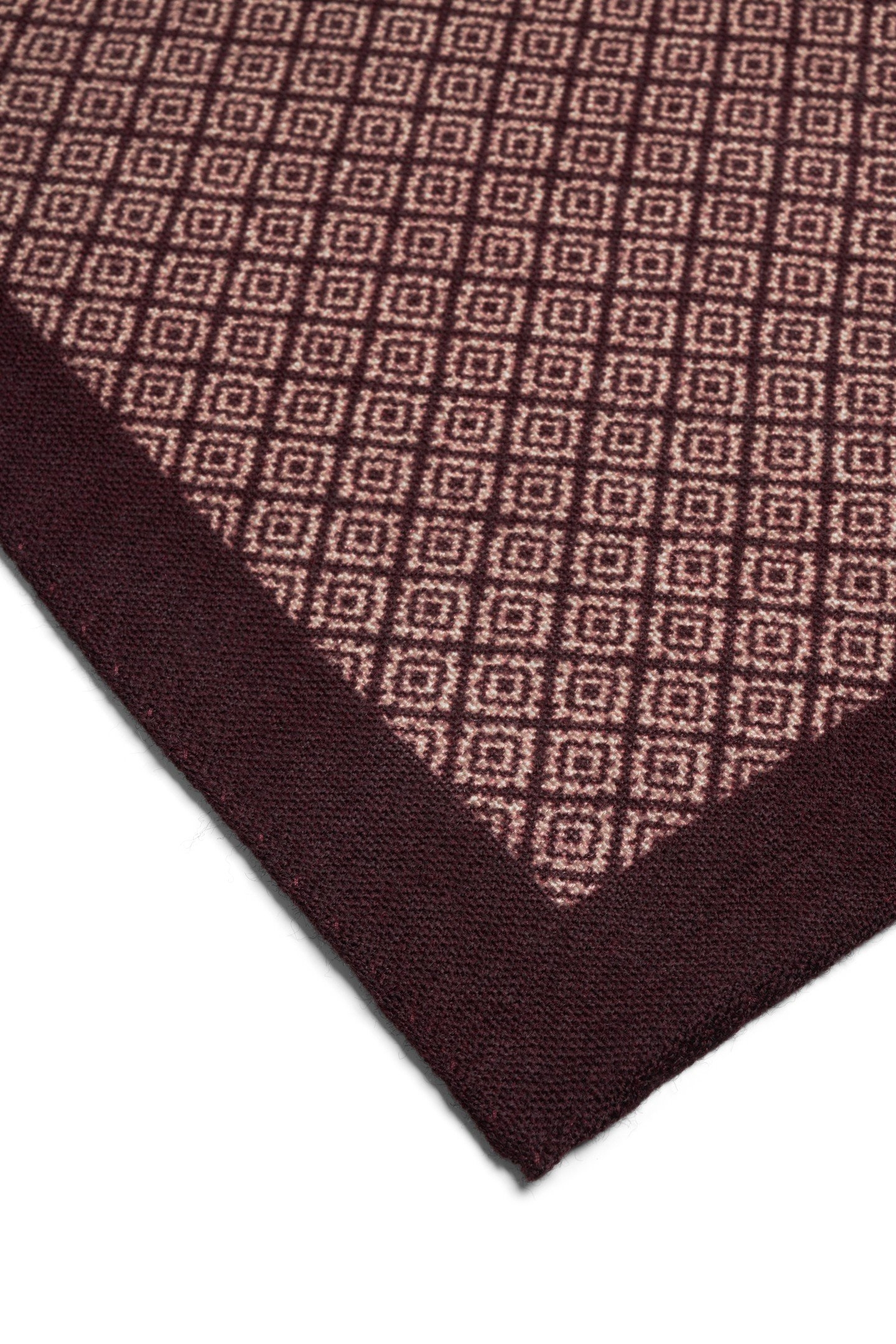 POCHET-BURGUNDY-GEOMETRIC BURGUNDY 3