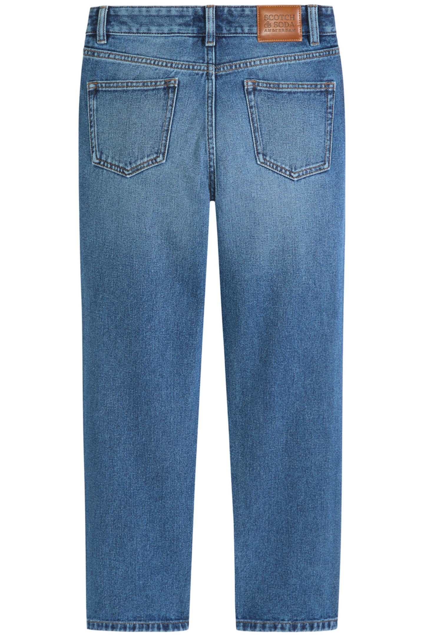 BOYS MEDIUM 5PKT STRAIGHT FIT JEAN INDIGO FORCE 5