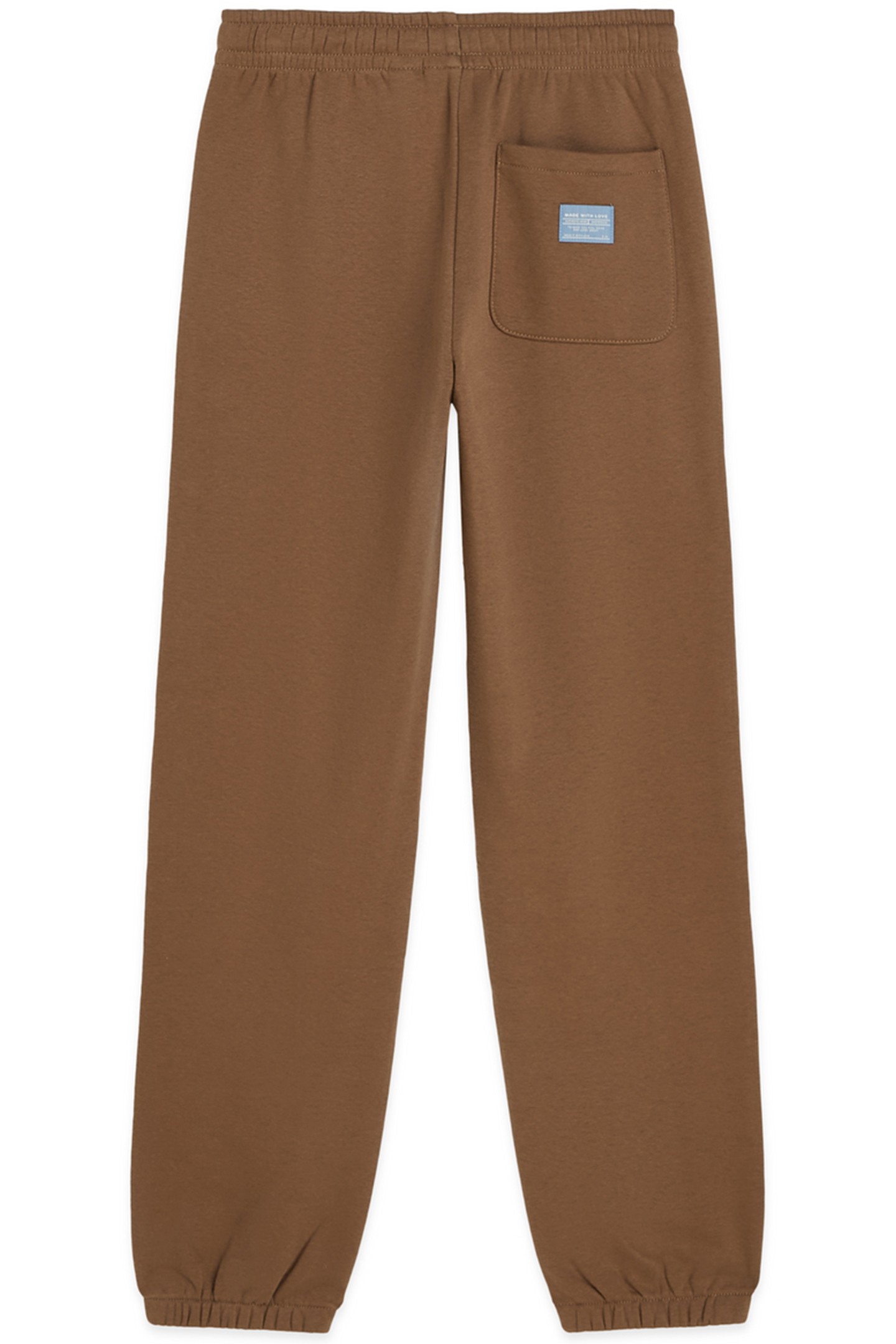 BOYS FLEECE JOGGER BROWN 2