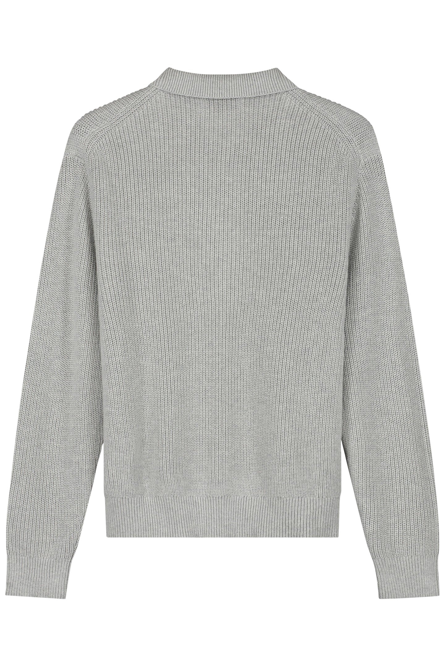 WAL – MILES LS POLO LIGHT GREY MELANGE 5