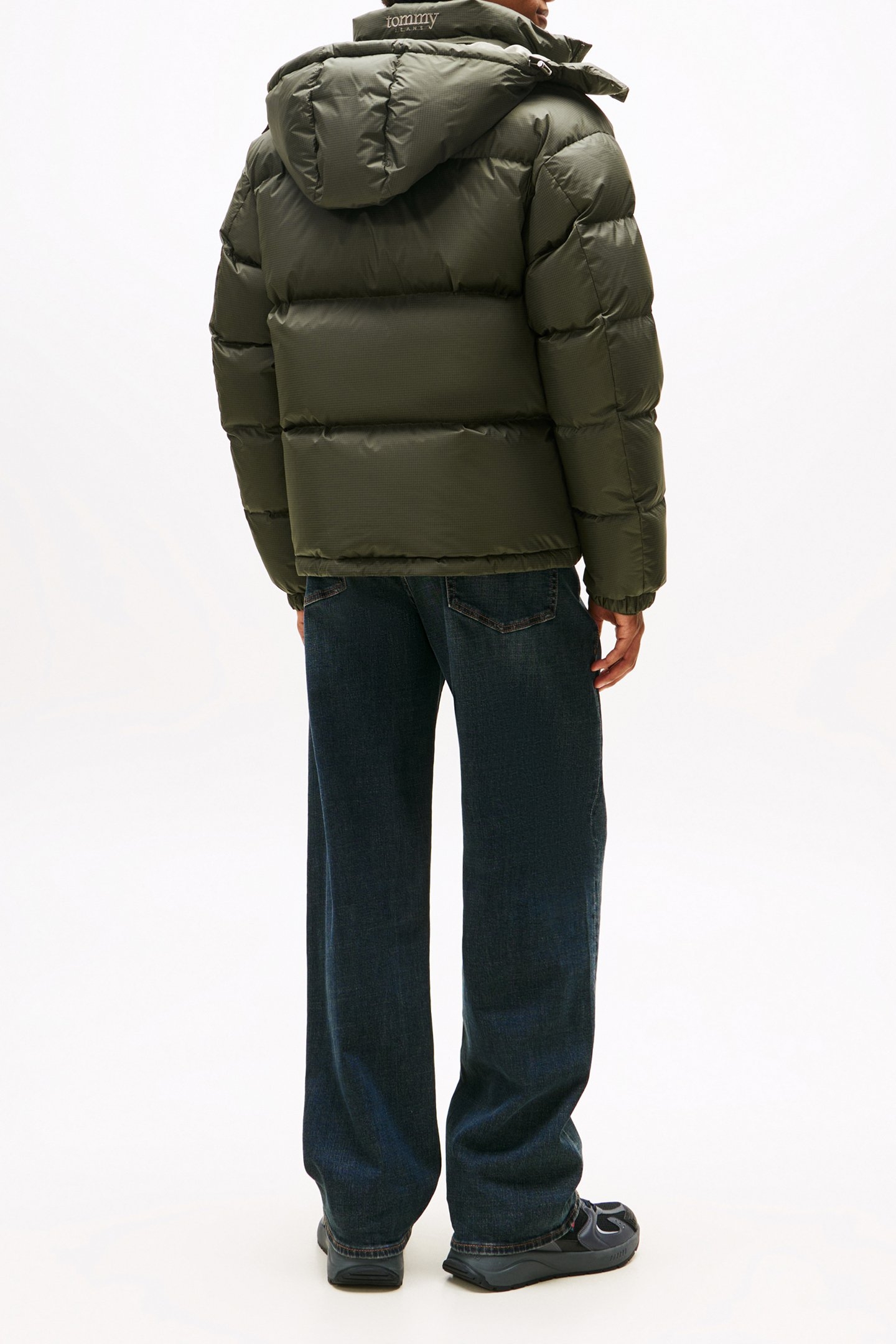 ALASKA DOWN PUFFER PEWTER GREEN 2