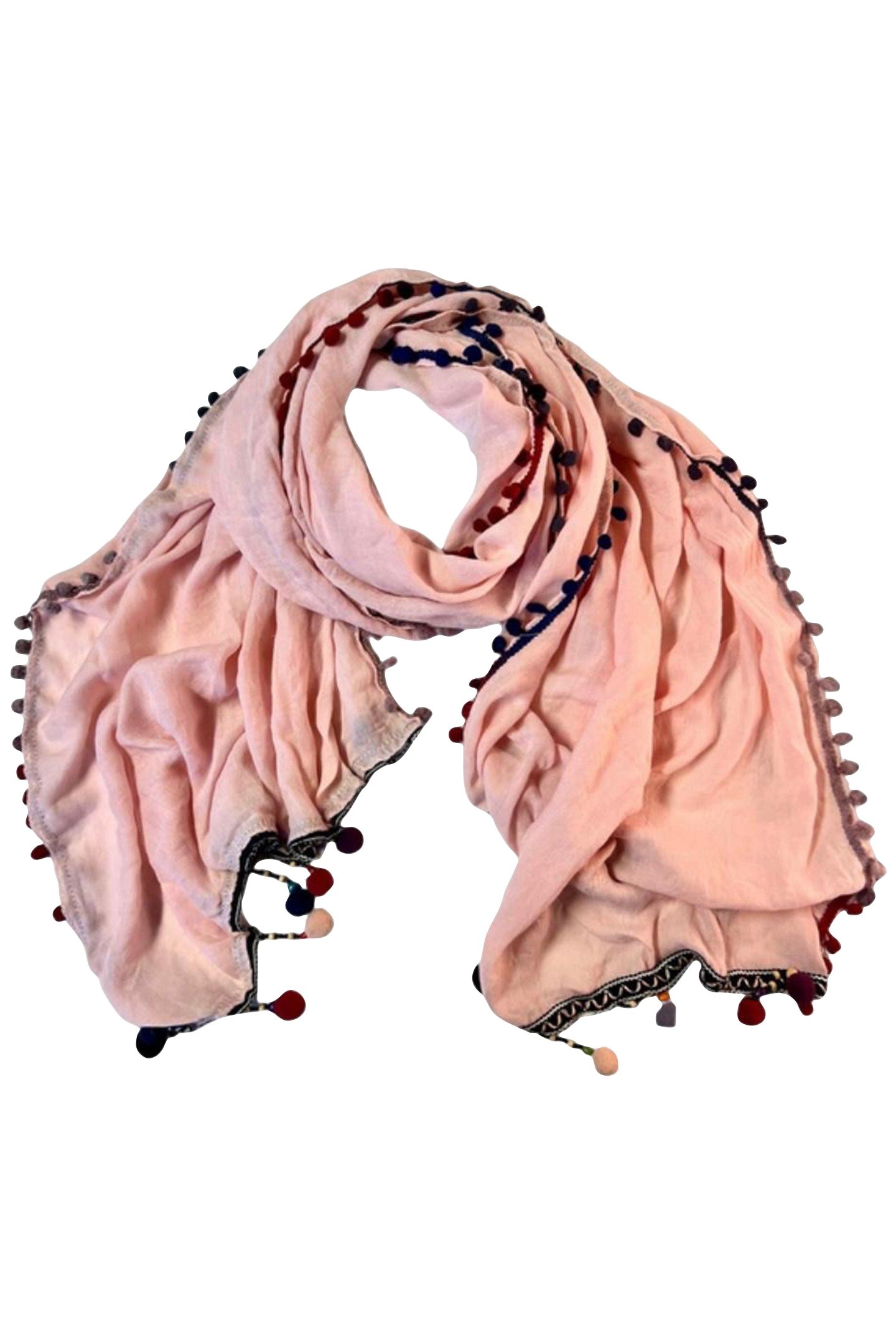SCARF OBLONG 512 PINK 1
