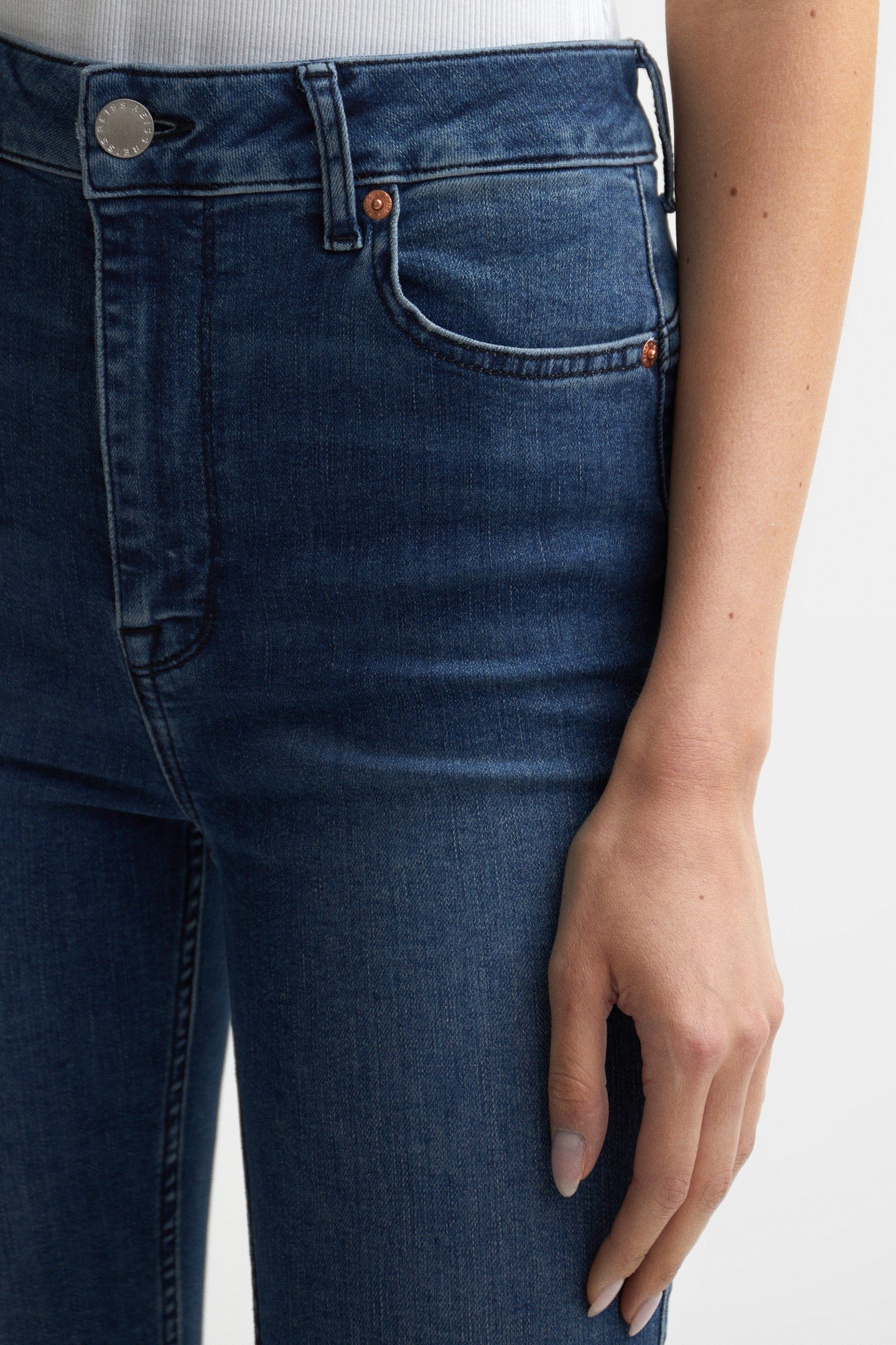 HIGH RISE SKINNY INK 8