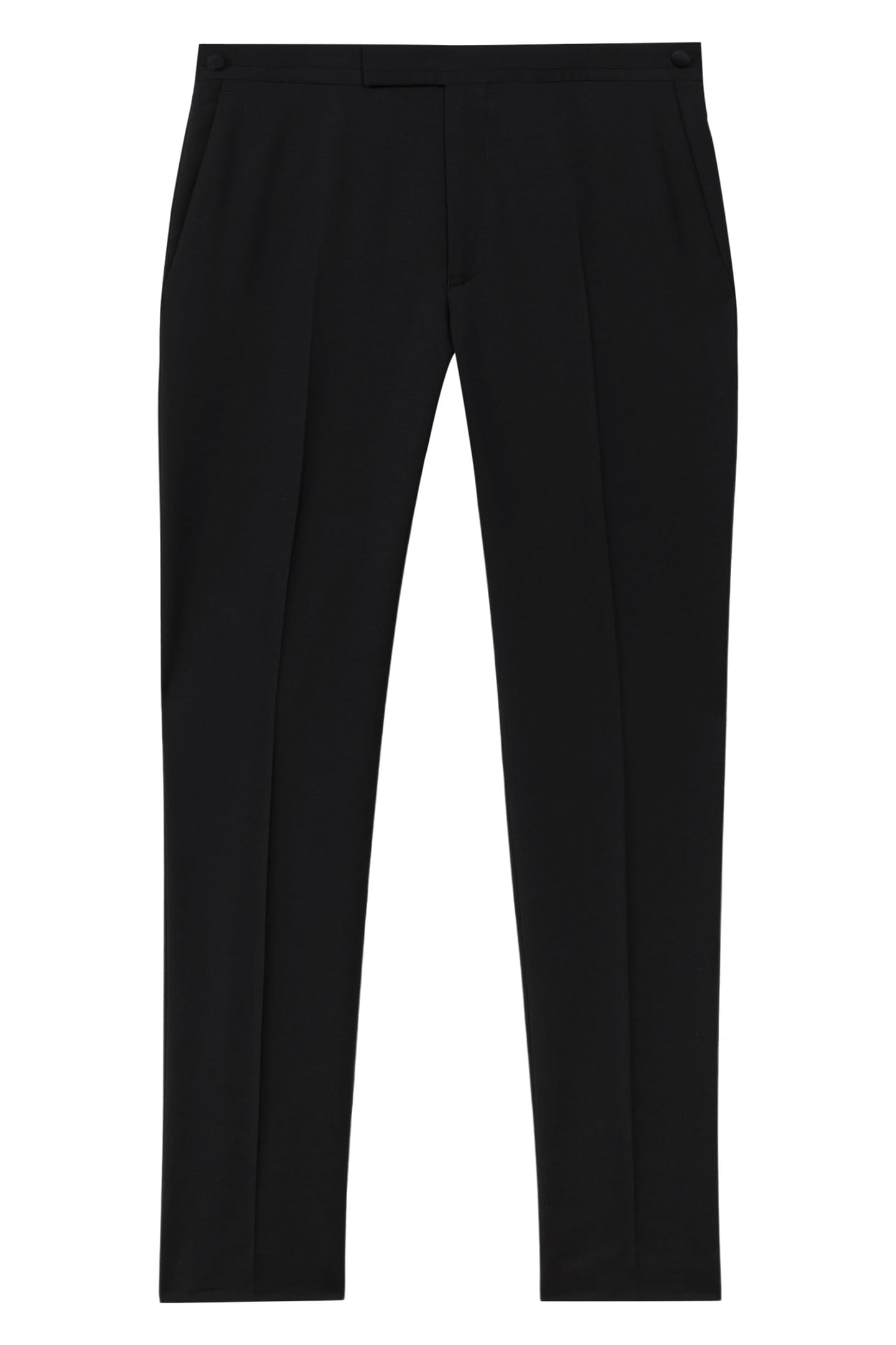 SUPER 150S TUX TROUSER BLACK 4