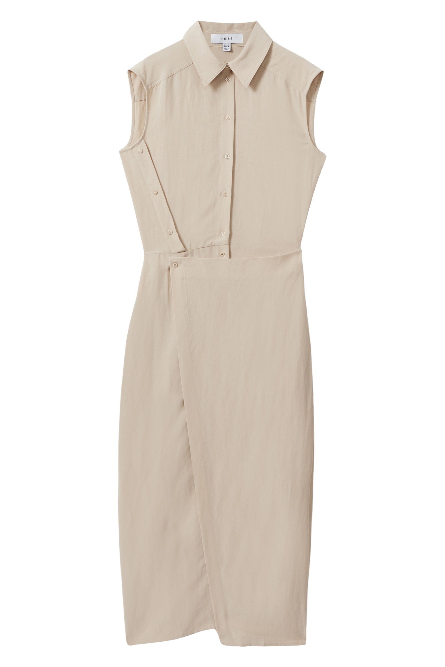 RELAXED SHIRT DRESS NEUTRAL 4