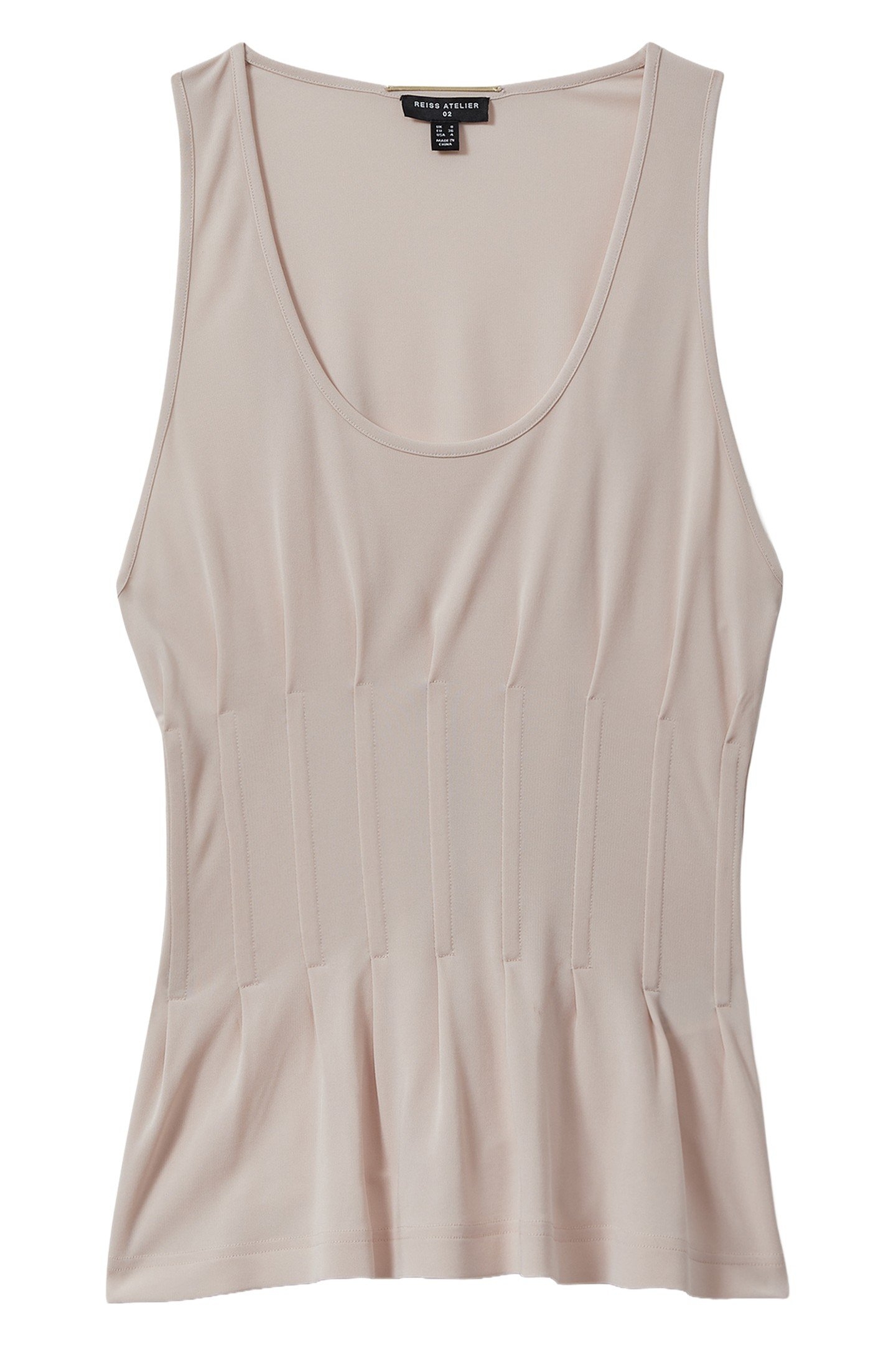 CORSET DETAIL VEST NUDE 3