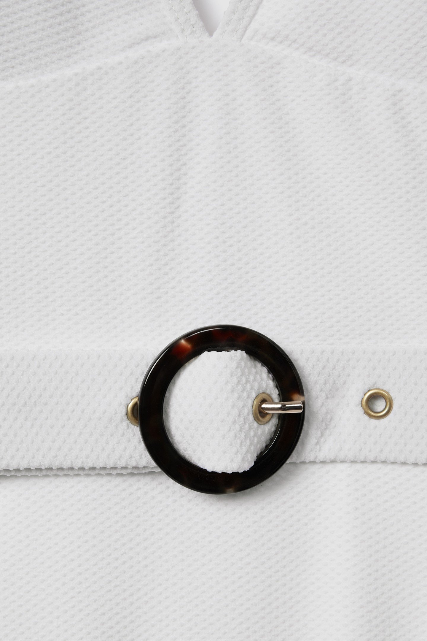 BELTED SWIMSUIT WHITE 6