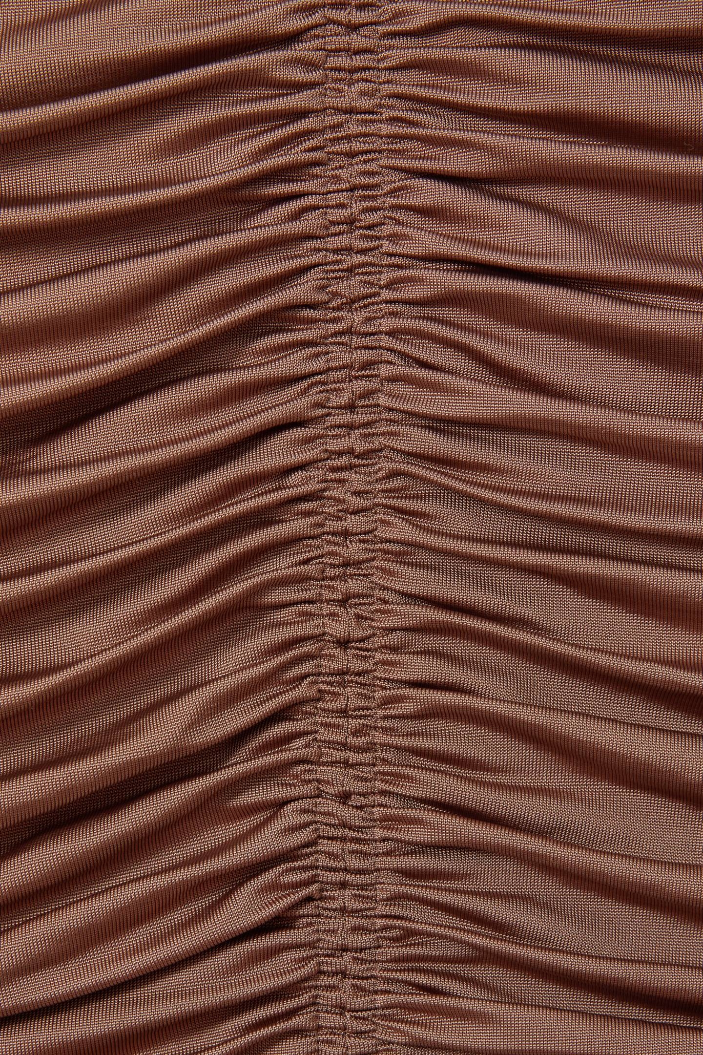 RUCHED TUBE TOP MINK 5