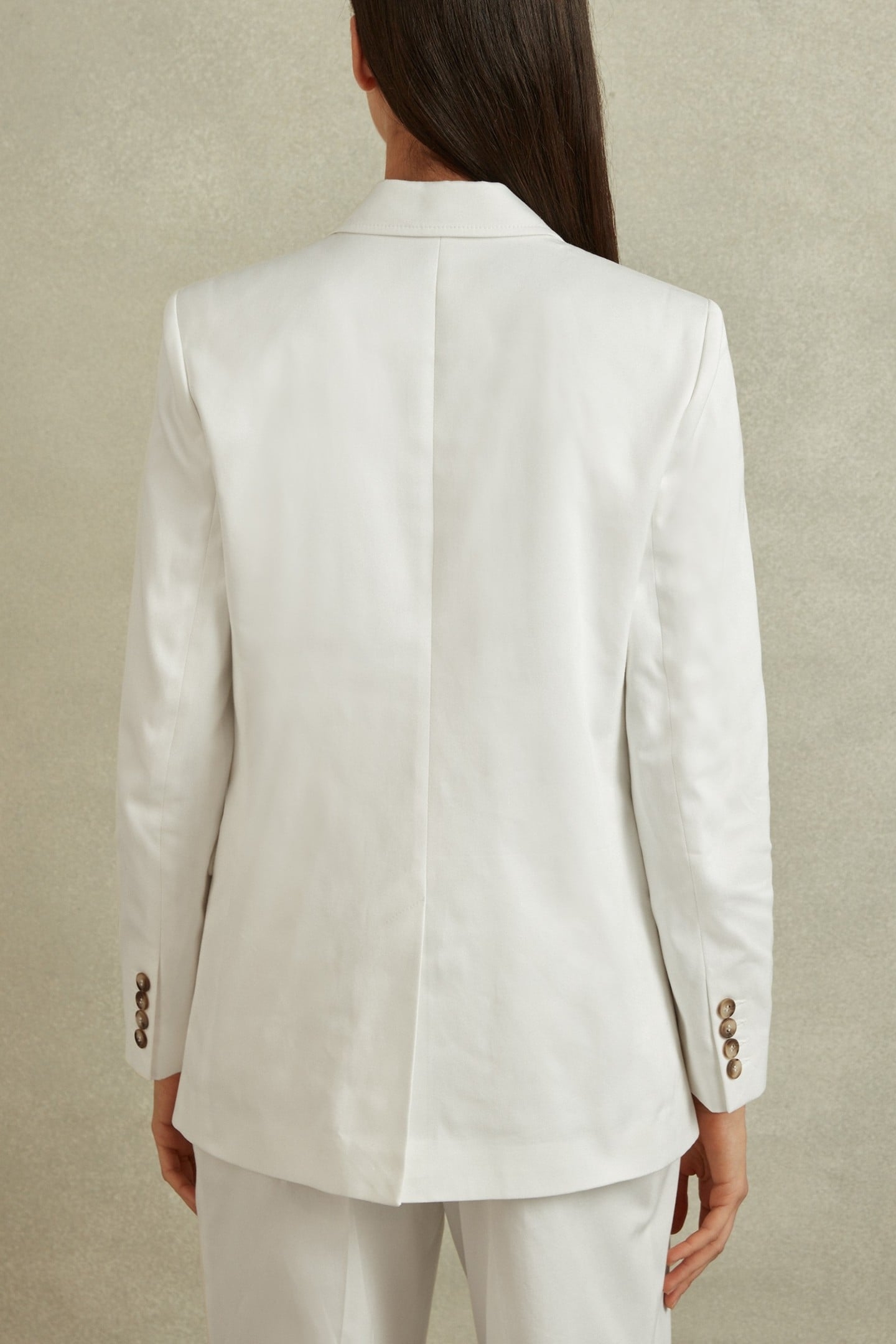 SB COTTON BLAZER WHITE 2