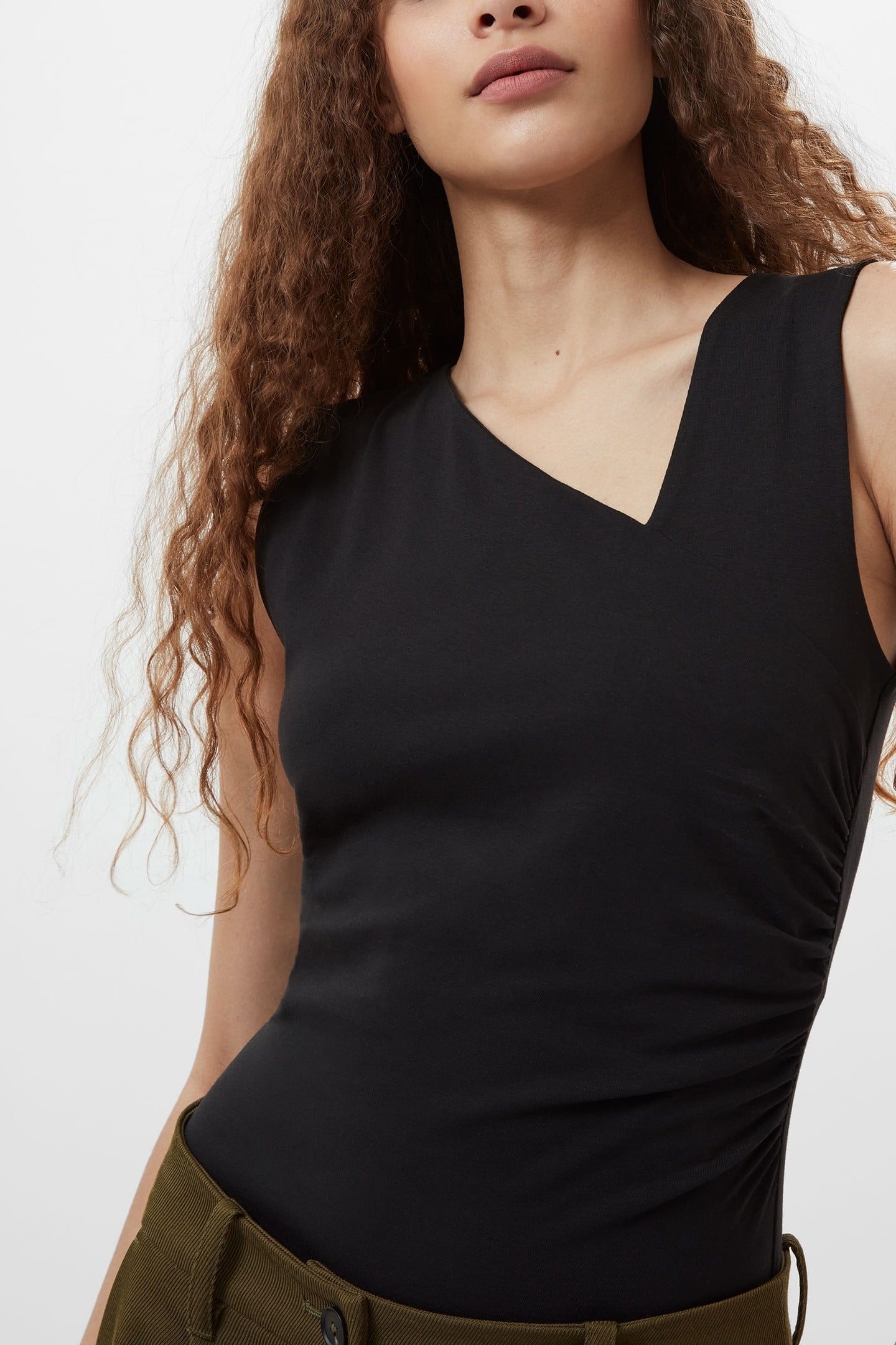 RALLIE ASYMMETRIC BODYSUIT BLACK 3