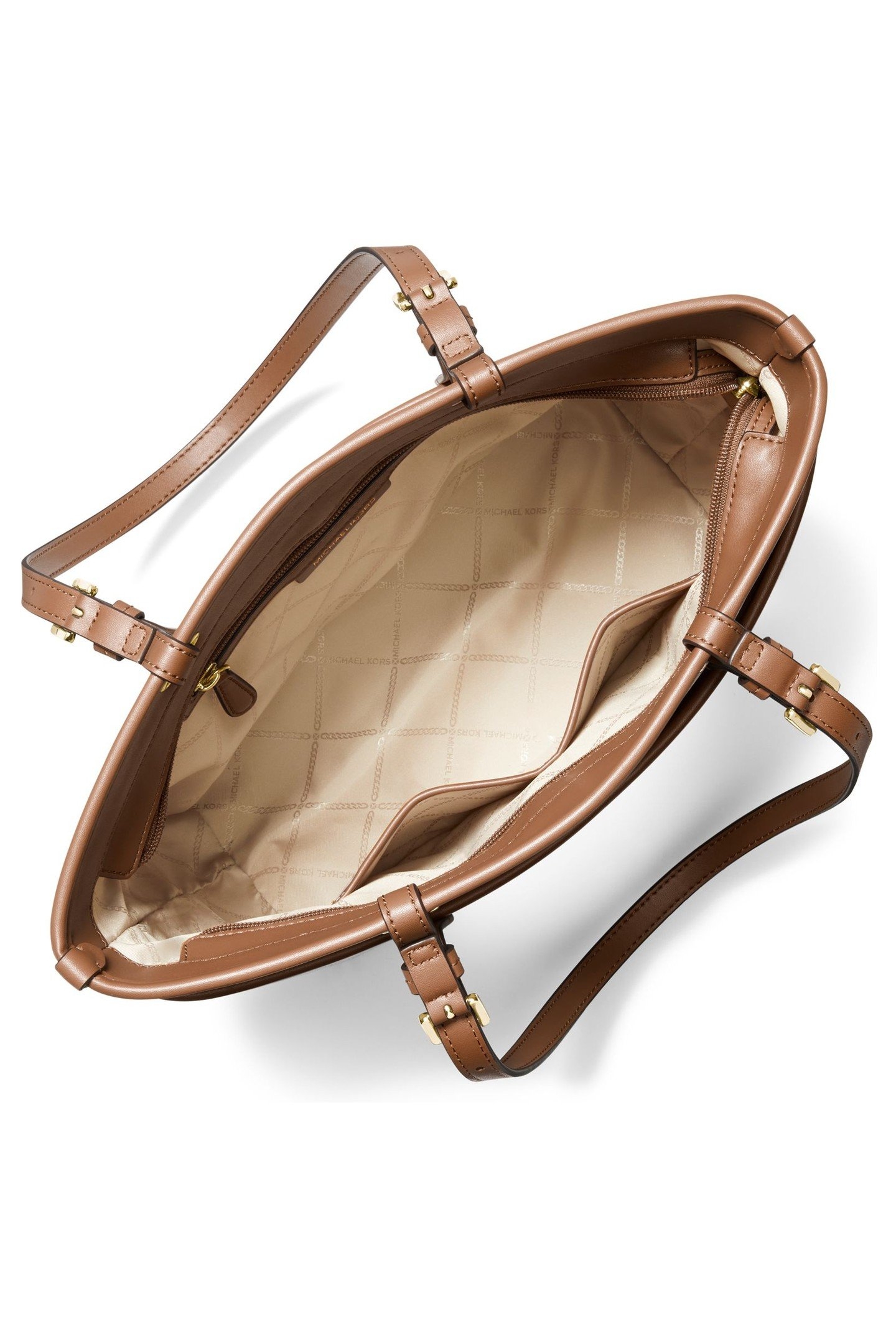 MEDIUM POCKET TOTE BAG VANILLA/ACORN 2