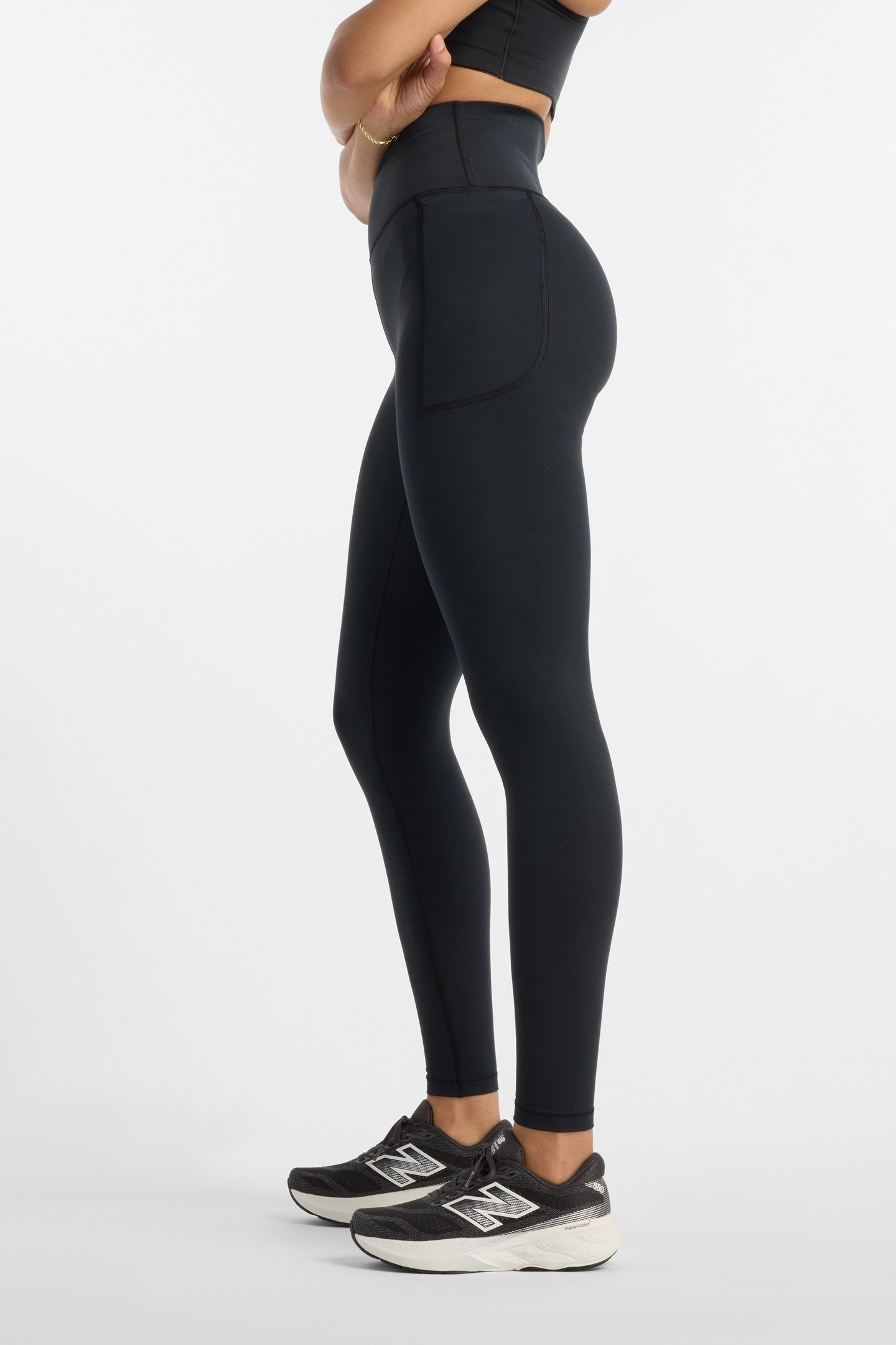 HARMONY POCKET HIGH RISE LEGGING BLACK (BK) 4