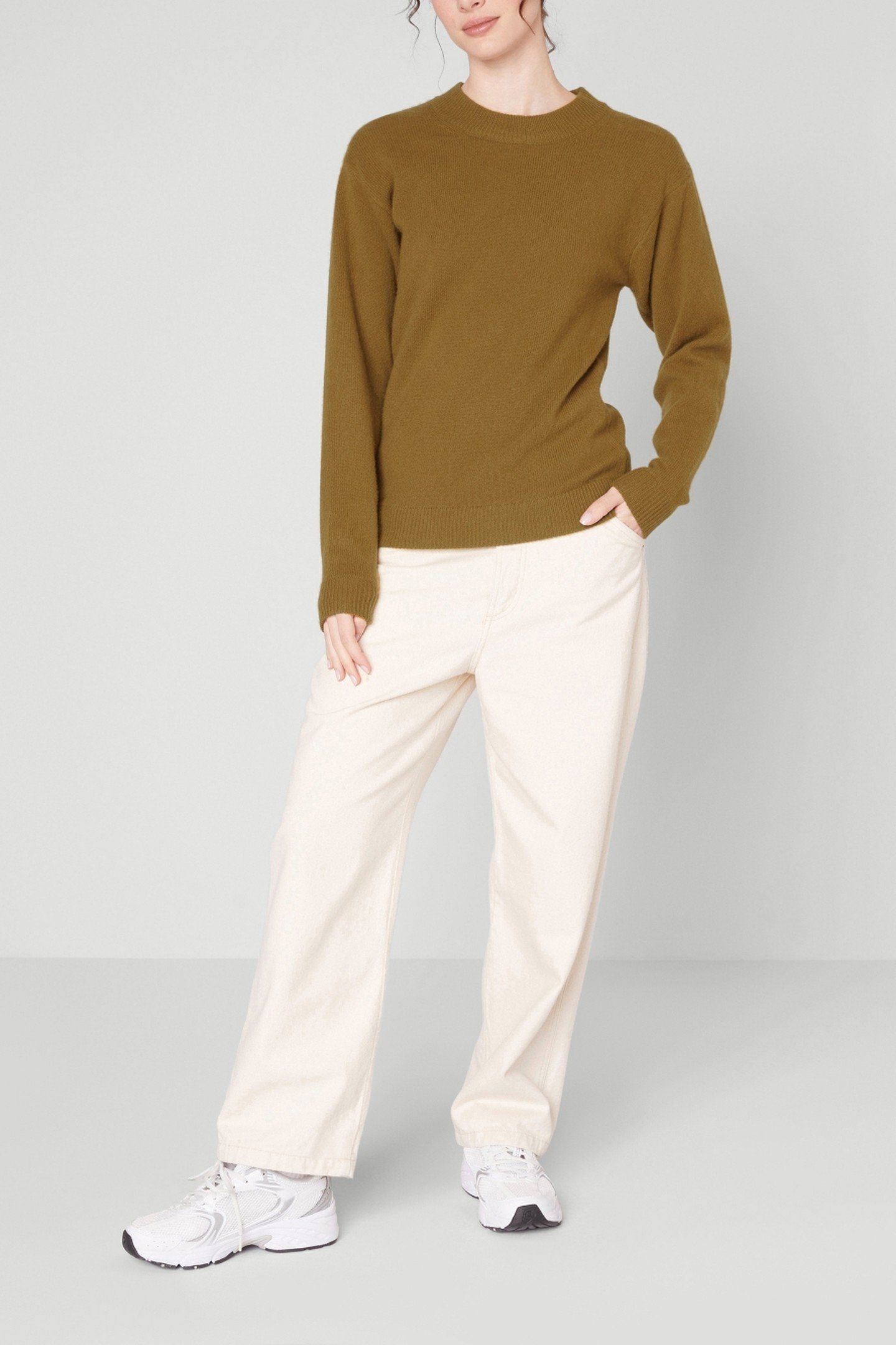 LONG-SLEEVED CREW NECK SWEATER KOLA 4