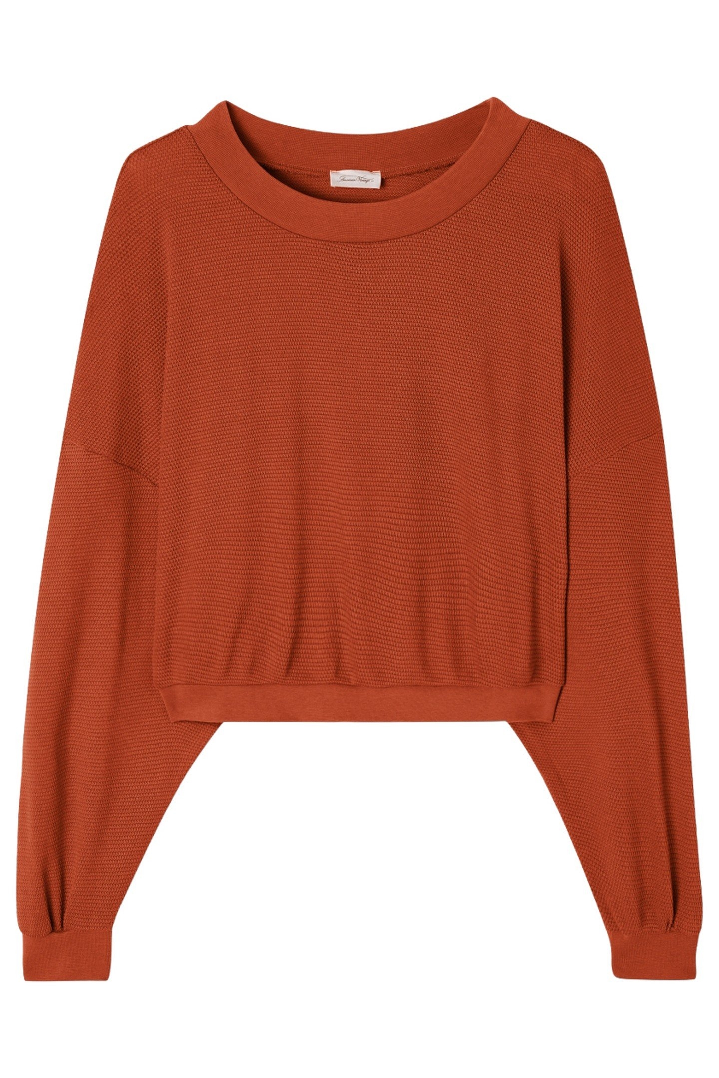 LONG-SLEEVED CREW NECK SWEATSHIRT FOGGY 1