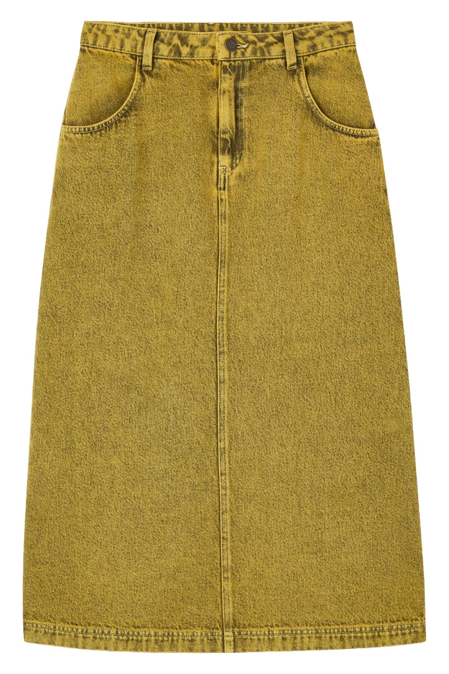 LONG SKIRT YELLOW OVERDYE 1