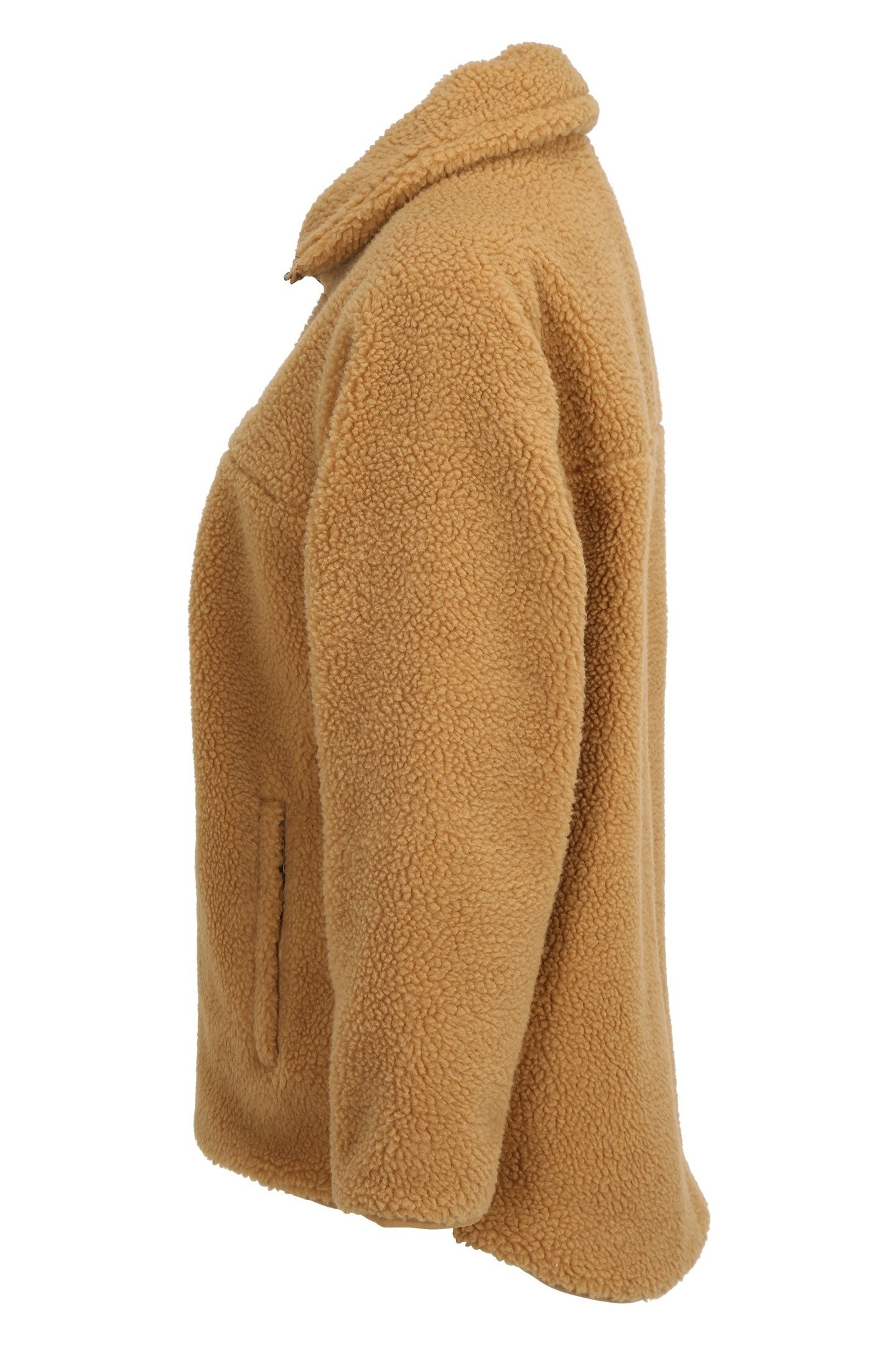 BOROVANY SHERPA JACKET ICED COFFEE 5