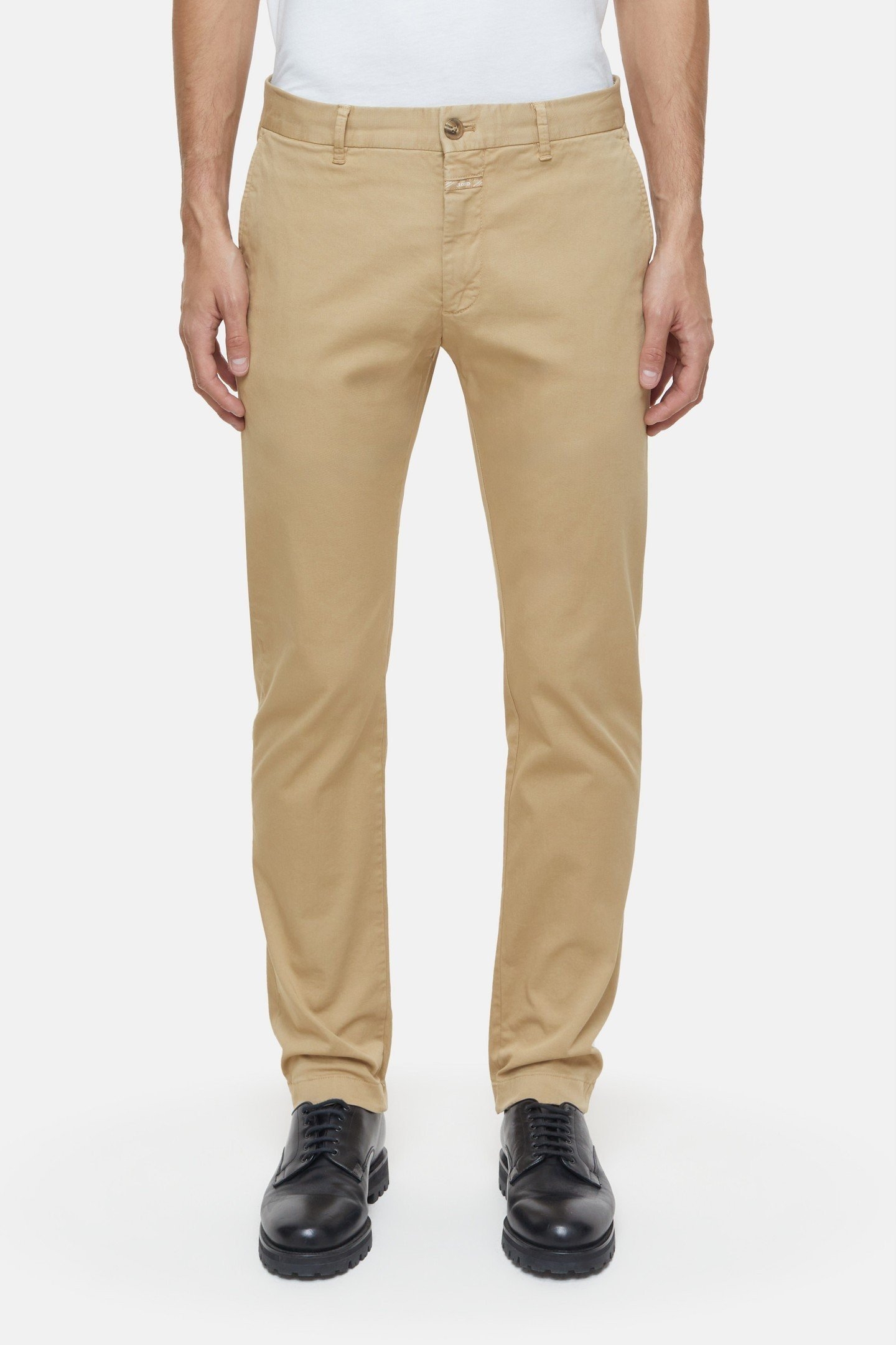 CLIFTON SLIM PANTS CHINO BEIGE 4
