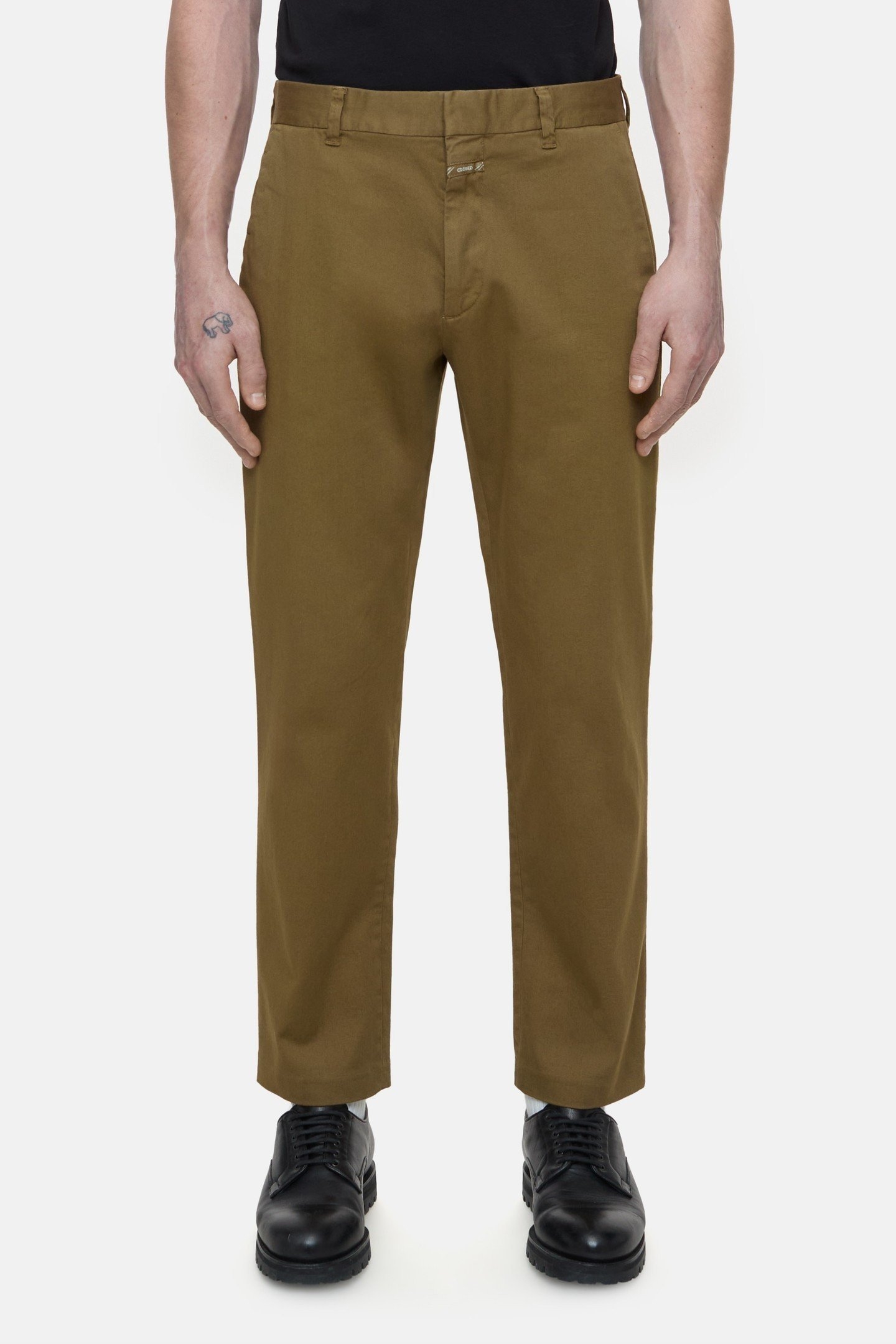 CLIFTON TRUE PANTS GOLDEN MOSS 2