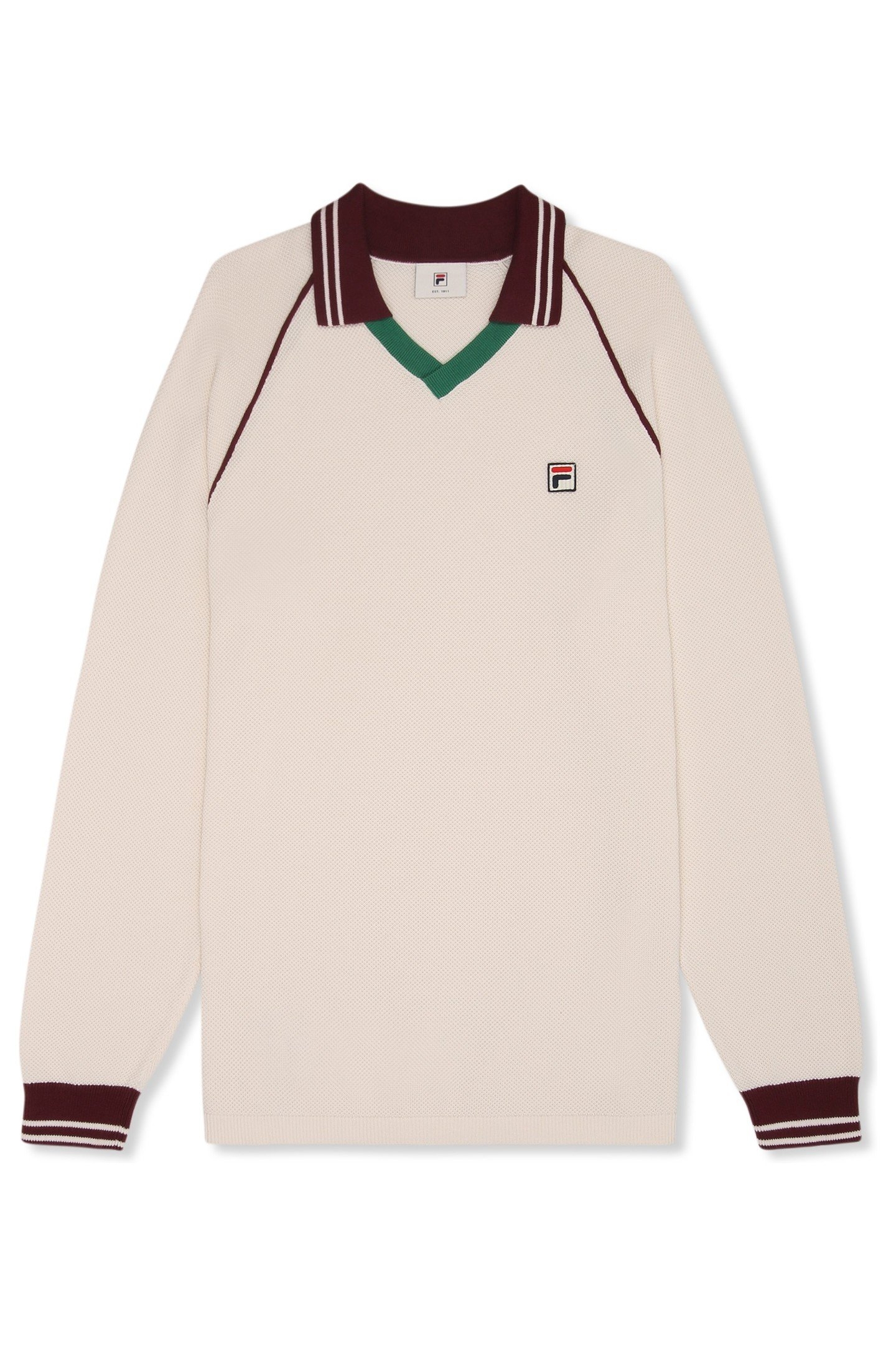 MOLINAZZO REGULAR KNIT POLO SWEATER EGRET 5