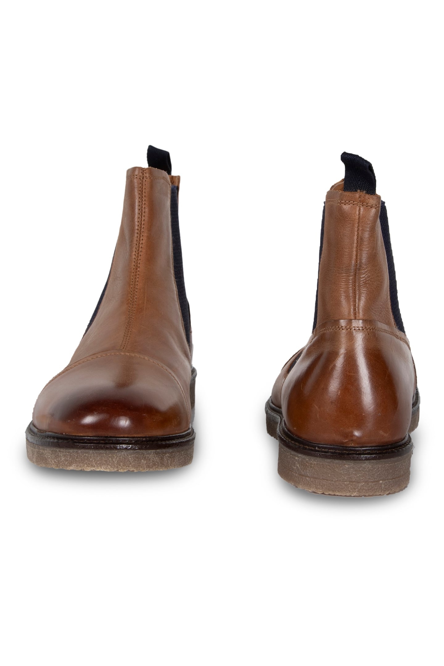 MASON CASUAL CHELSEA BOOTS CHESTNUT 3