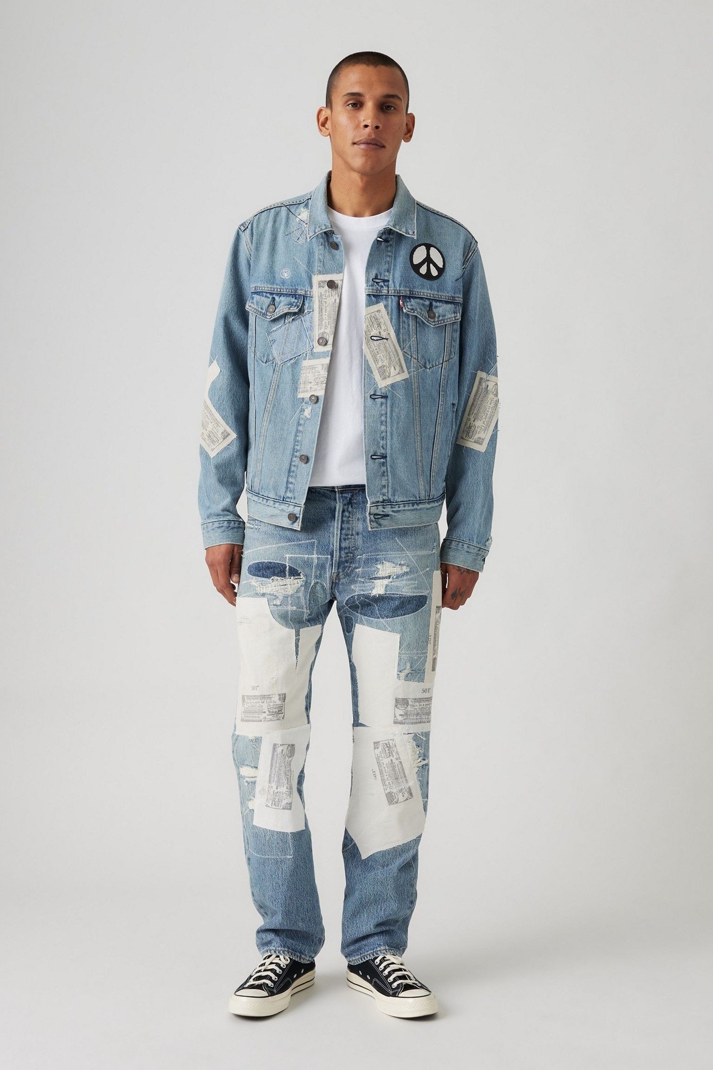 501® ORIGINAL JEANS MED INDIGO 1