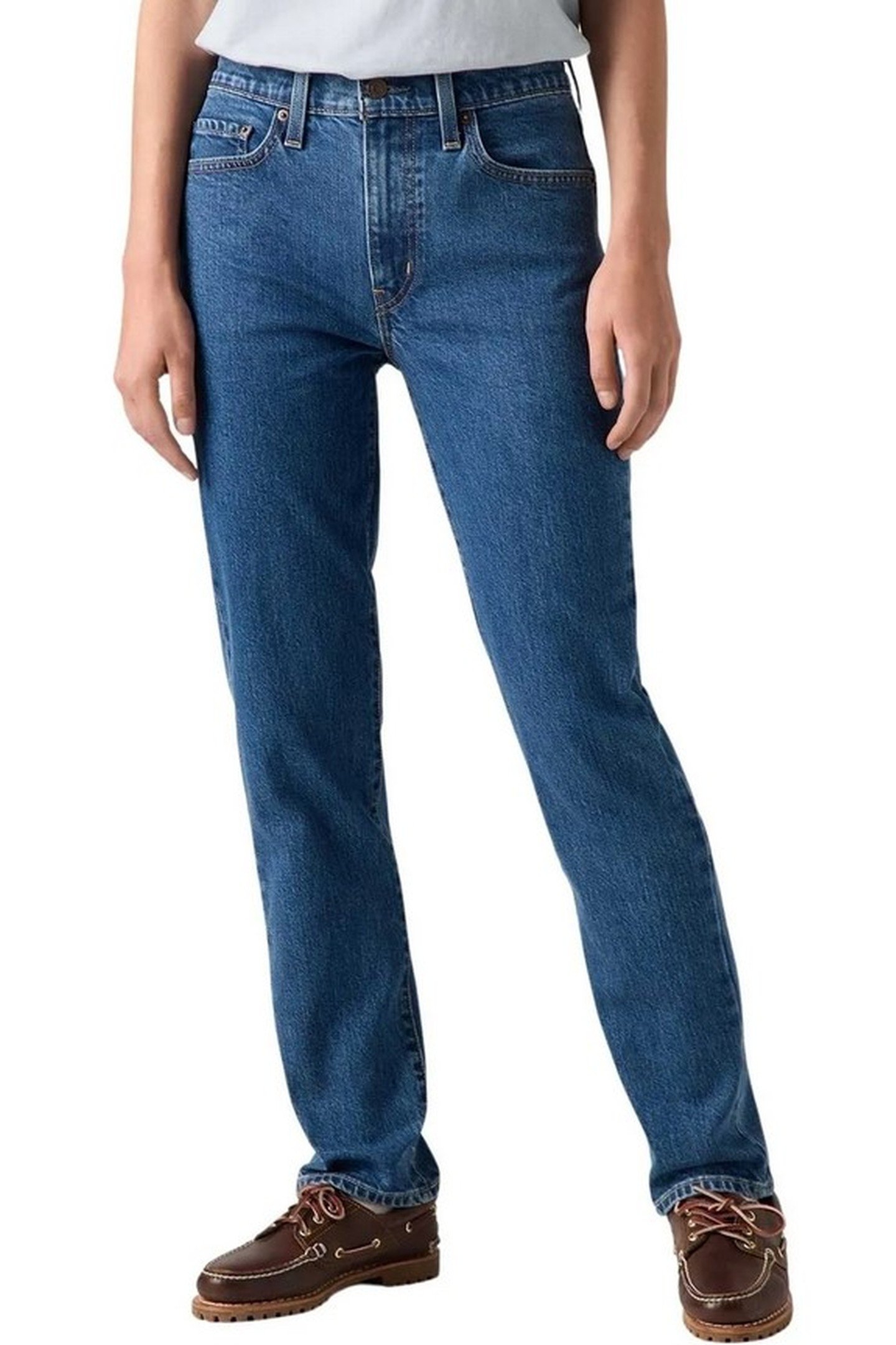 724 HIGH RISE STRAIGHT MED INDIGO 1