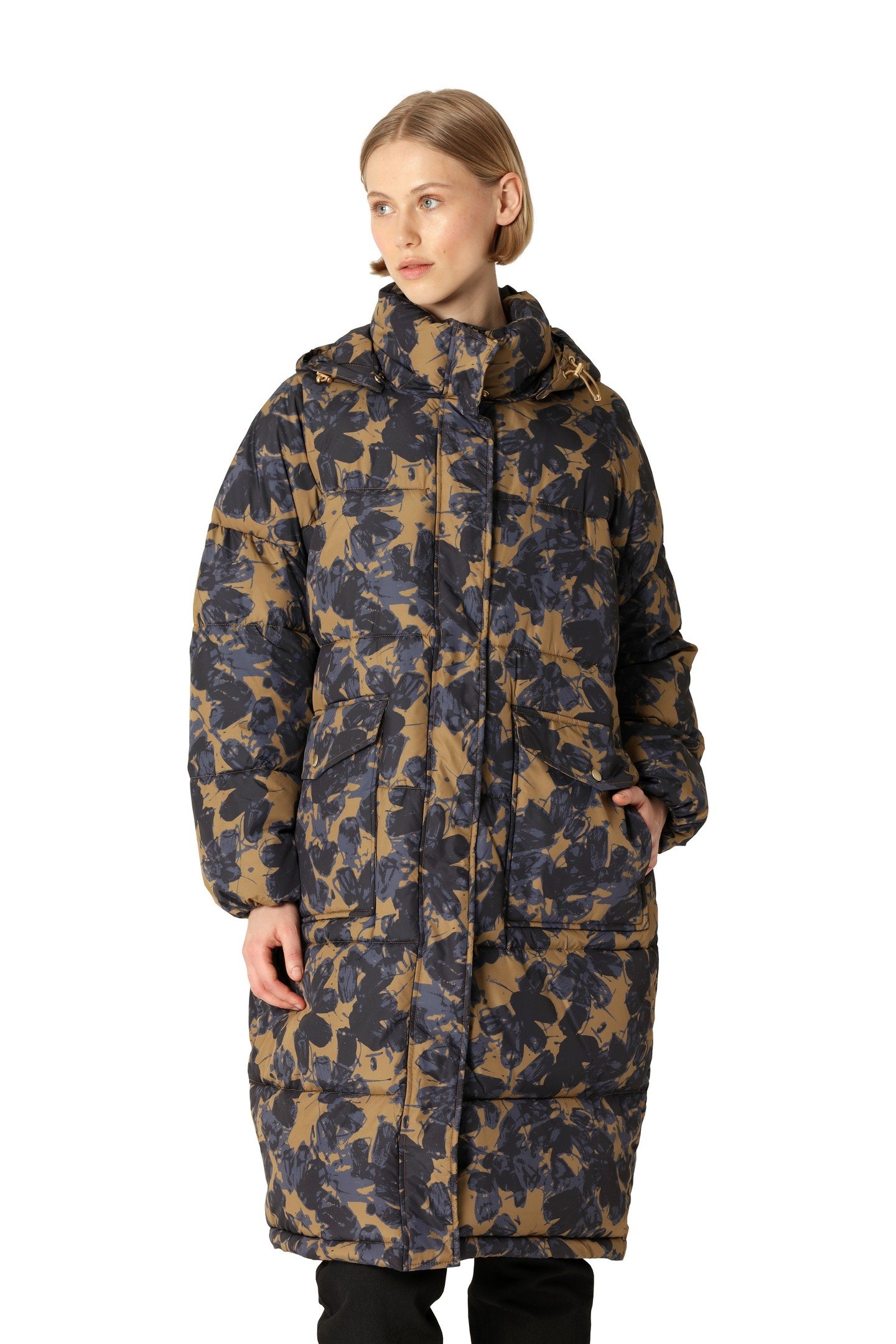 PEPPY06P PADDED JACKETS BEIGE BUTTERFLY 2