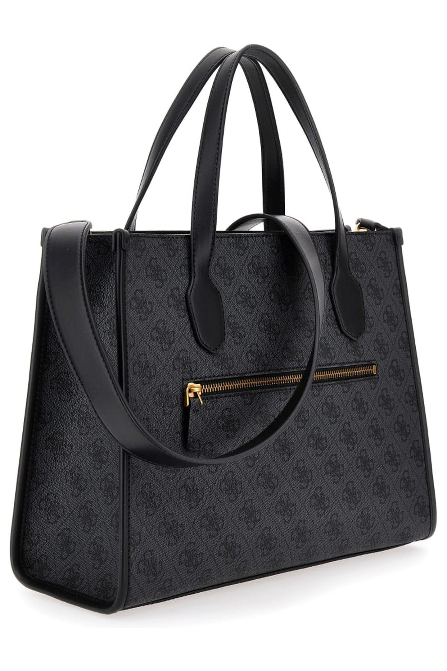 IZZY STATUS SATCHEL COAL LOGO 1