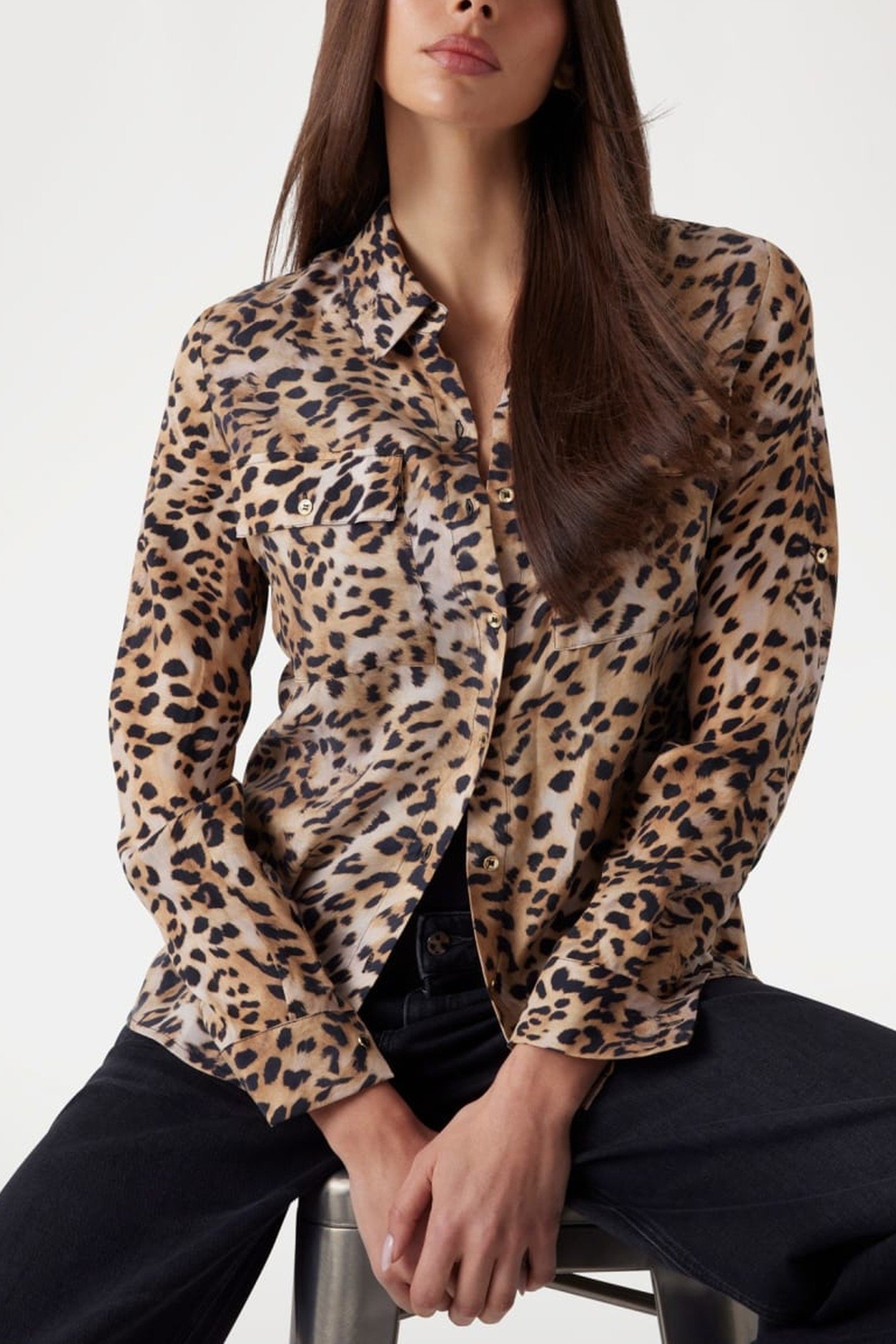 ENORA EQUIPMENT SHIR CHEETAH SKIN PRINT 5