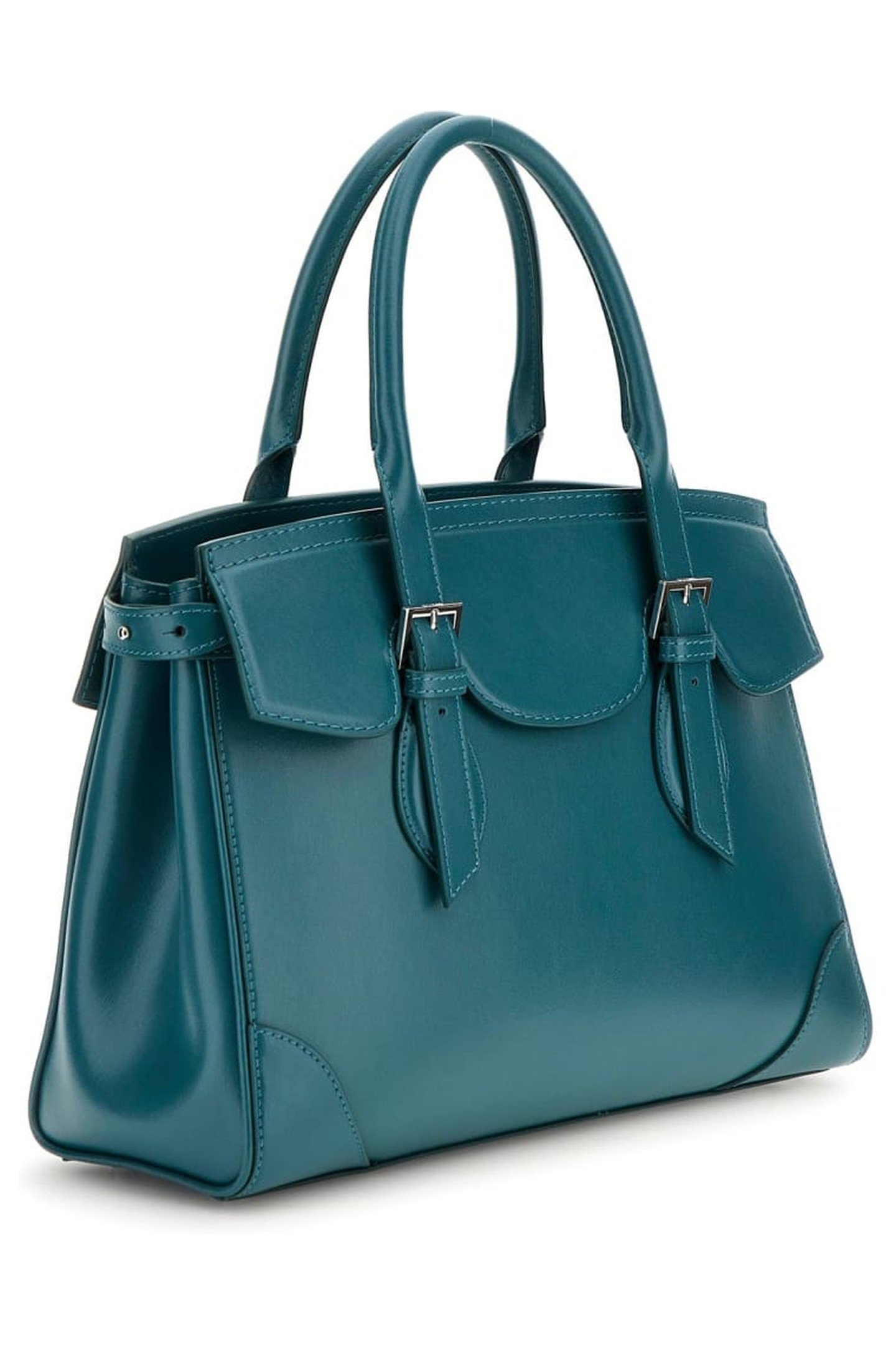 DIANA MAXI SATCHEL CHROME GREEN 5