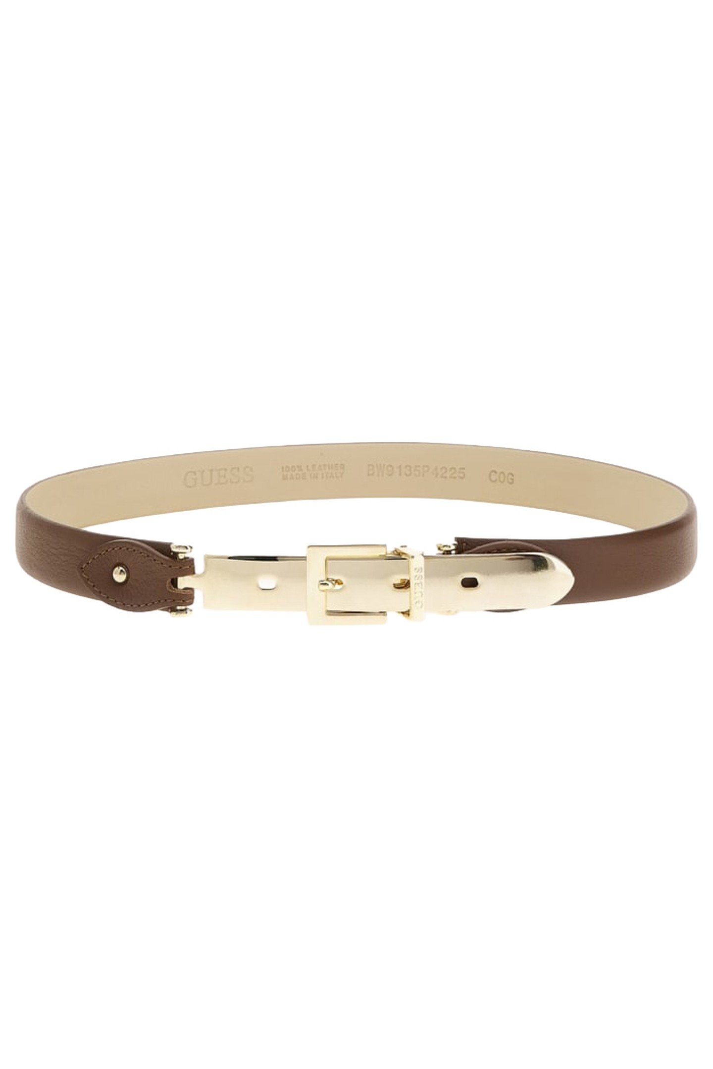 ALIA WAIST LEATHER B COGNAC 1