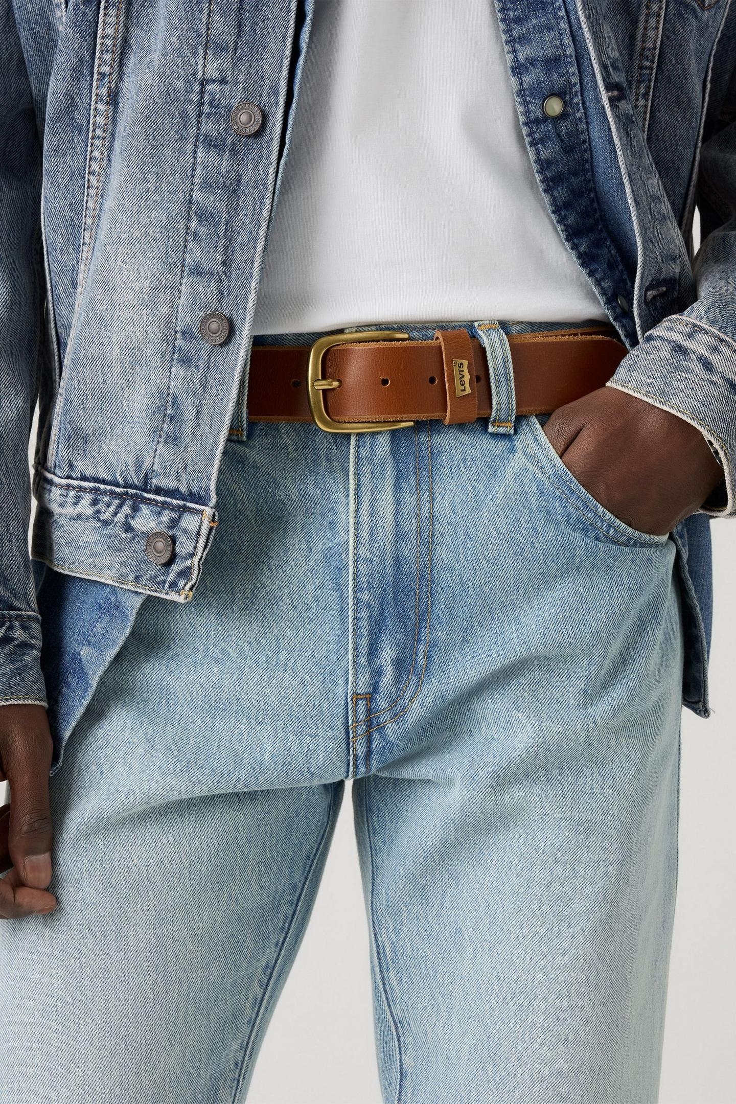 TUMBLED CABAZON BELT NEUTRAL 3